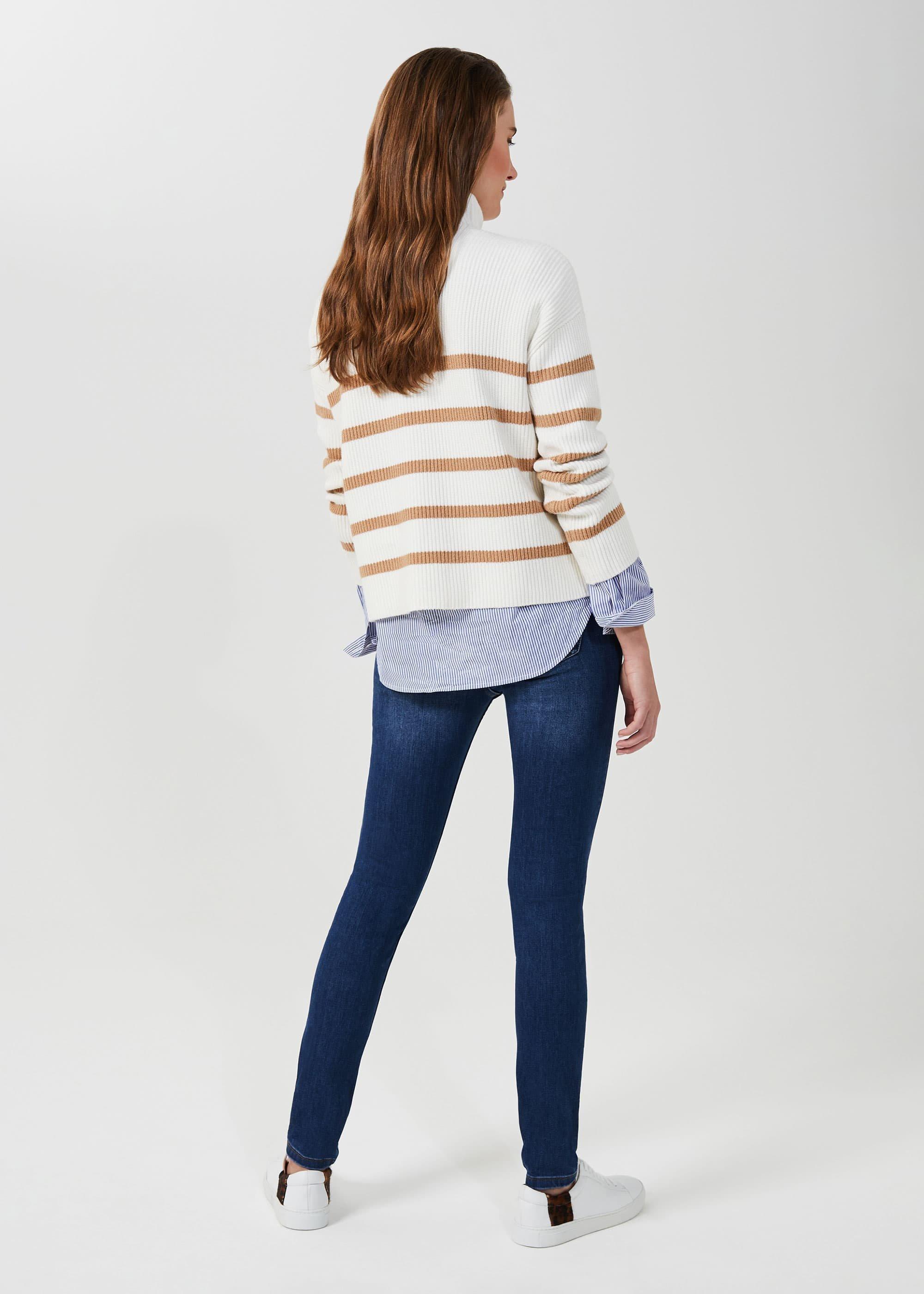 Gia Sculpting Jeans With Stretch, Mid Wash, hi-res