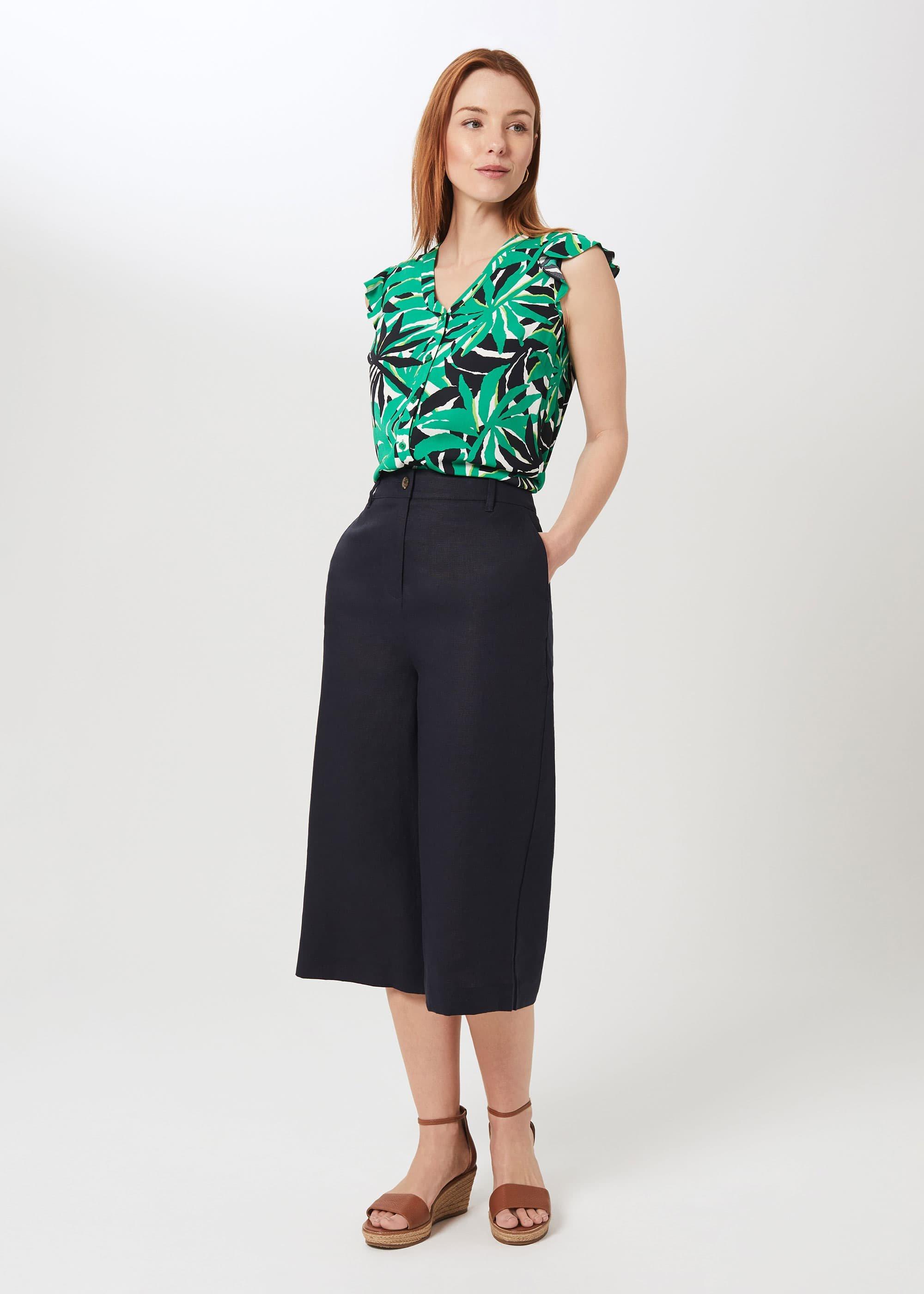 Toni Linen Culotte