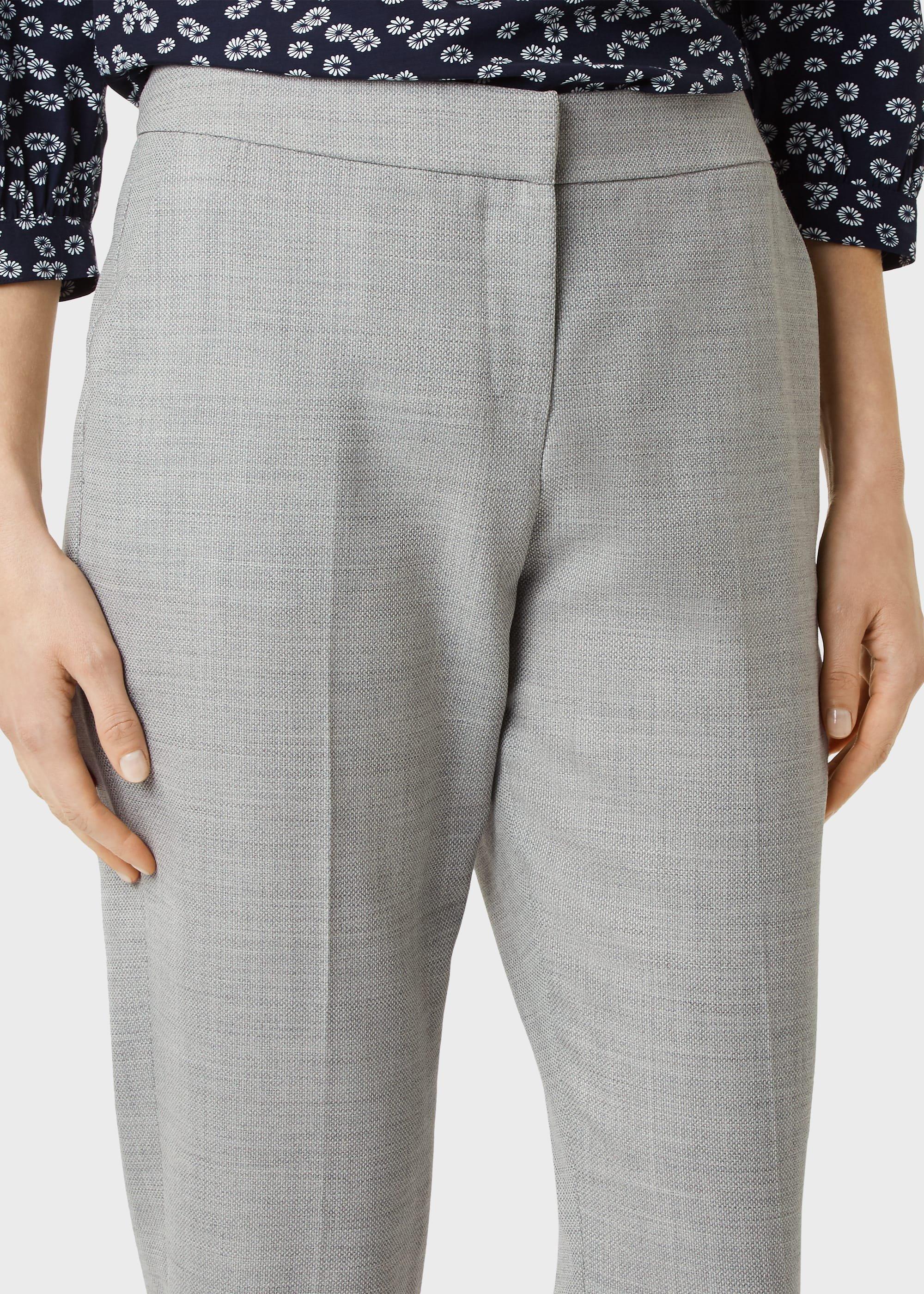 Aneta Wool Trouser, Grey, hi-res