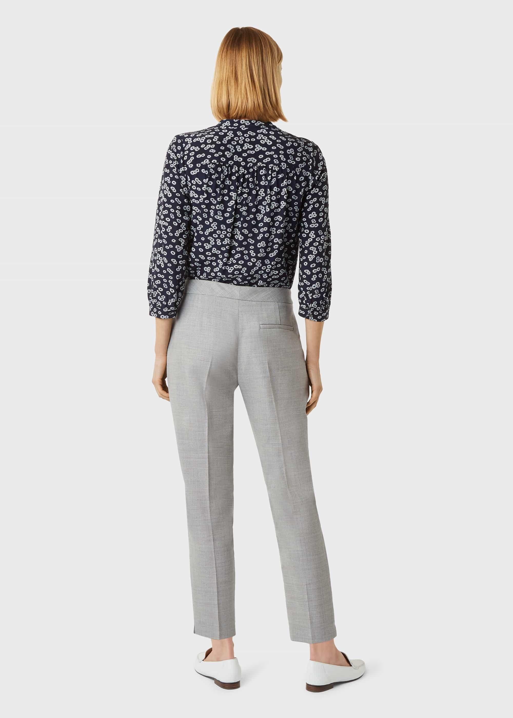 Aneta Wool Trouser, Grey, hi-res