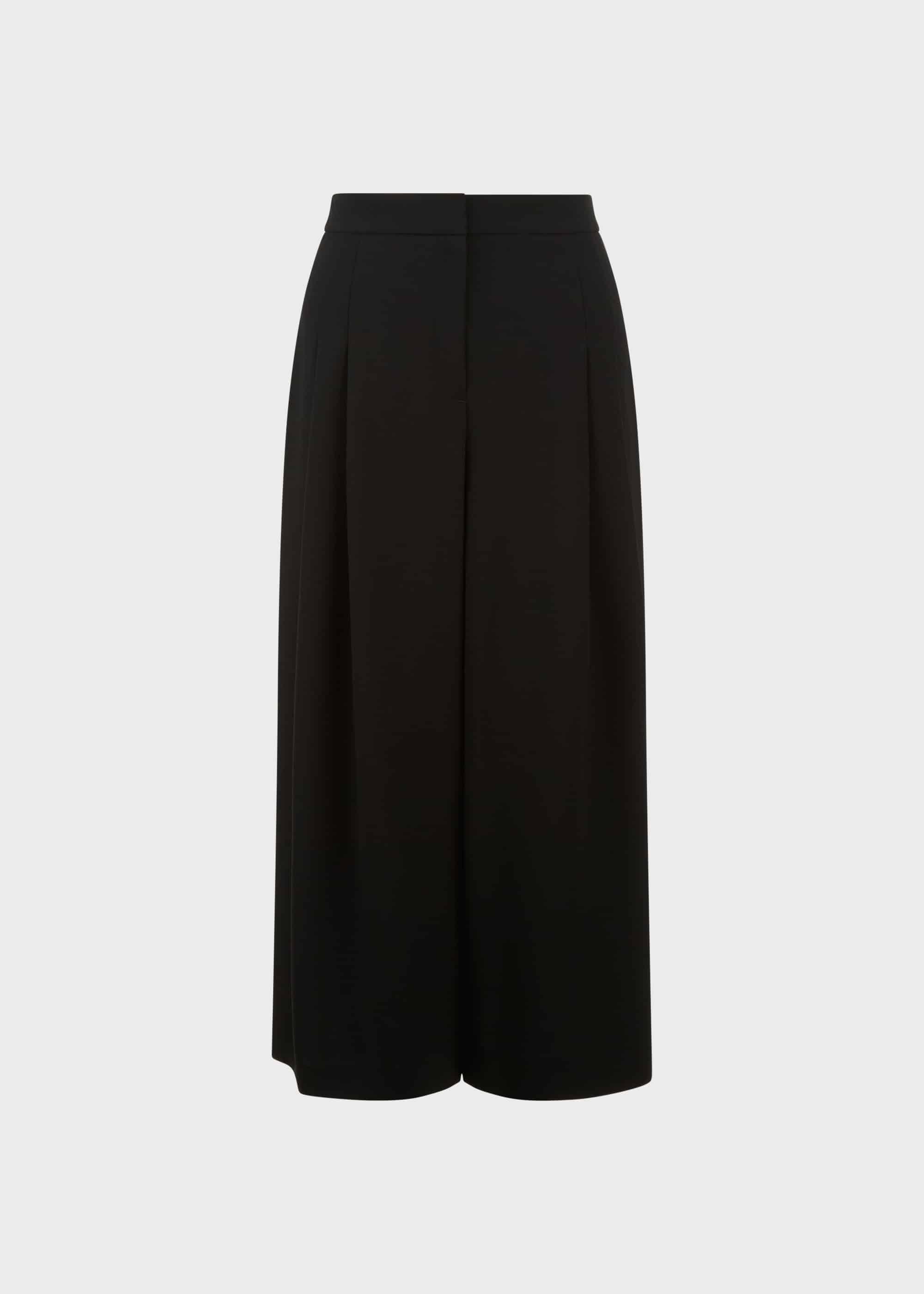 Pina Cropped trousers, Black, hi-res