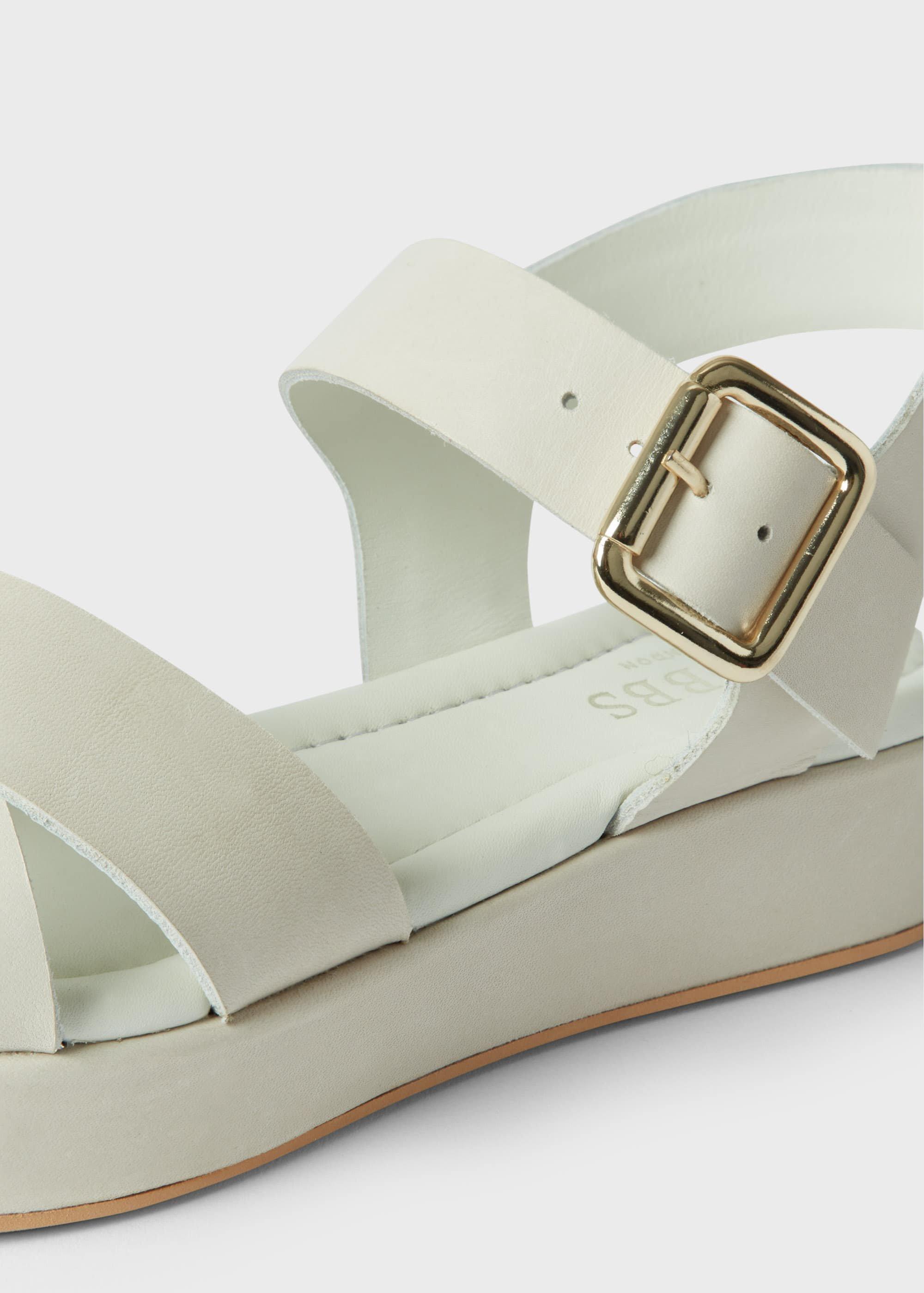 Hattie Sandal, White, hi-res