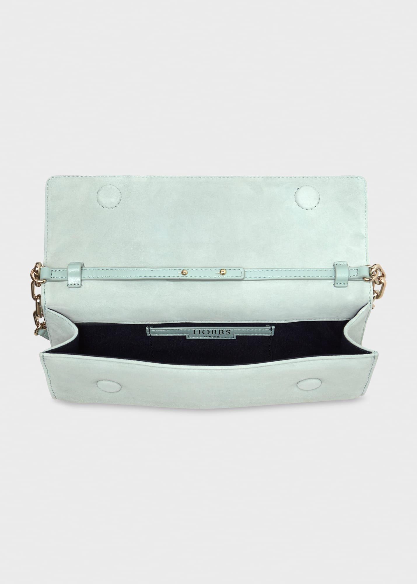 Evesham Clutch Bag, Sage Green, hi-res