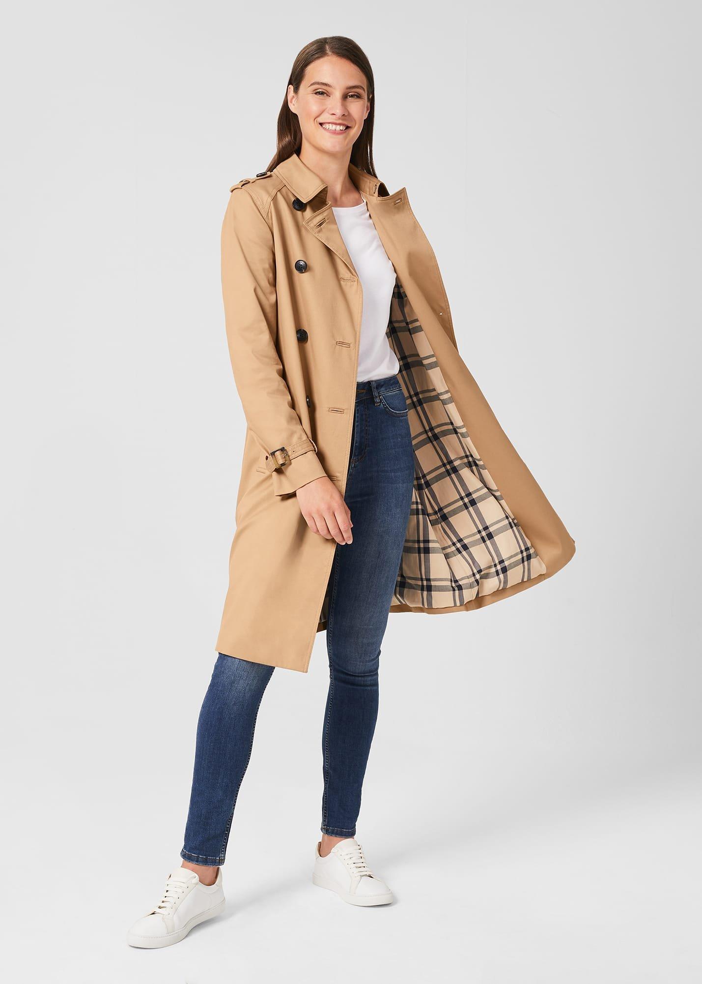 Finley Water Resistant Trench Coat