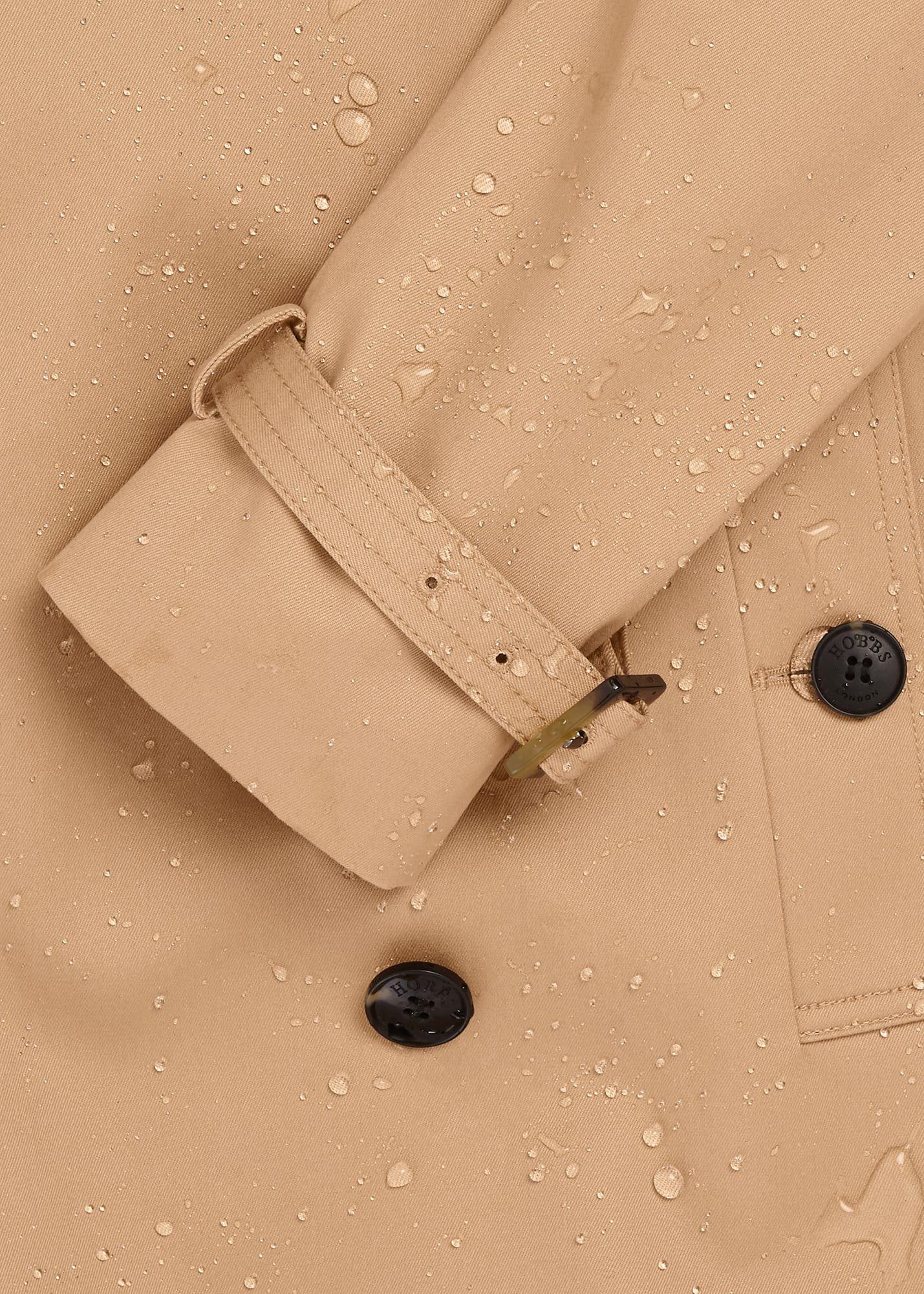Finley Water Resistant Trench Coat, Fawn Beige, hi-res
