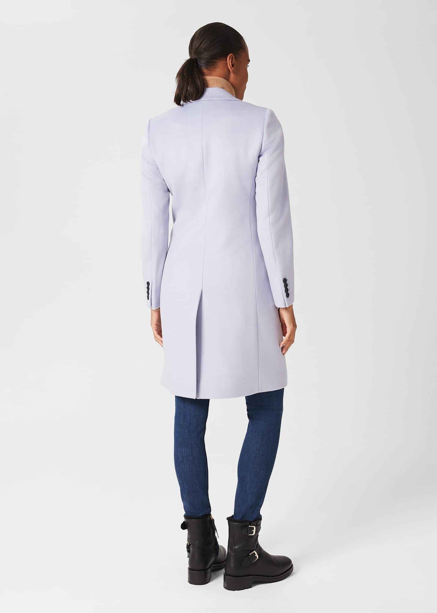 Tilda Wool Coat, Pale Blue, hi-res