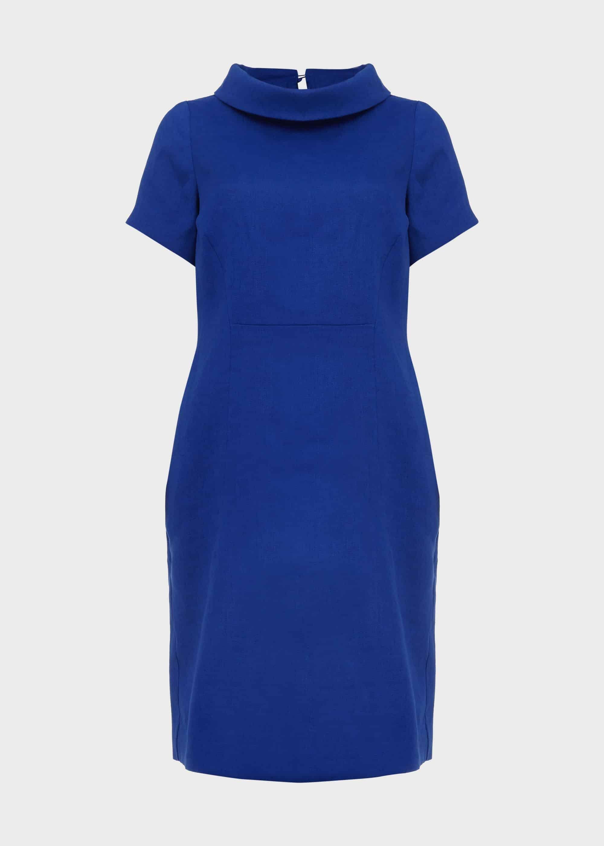 Petra Dress, Blue, hi-res