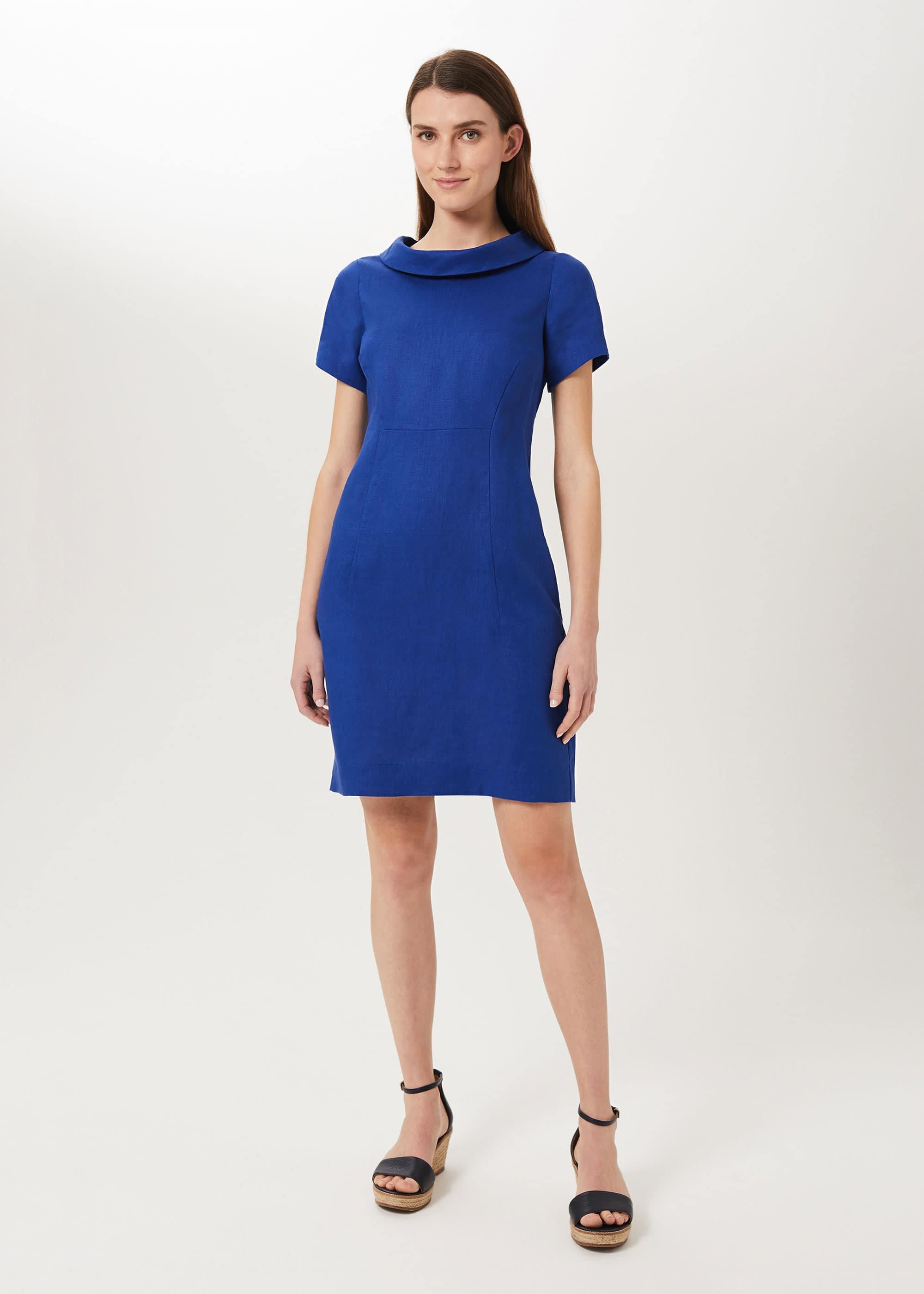 Petra Dress, Blue, hi-res