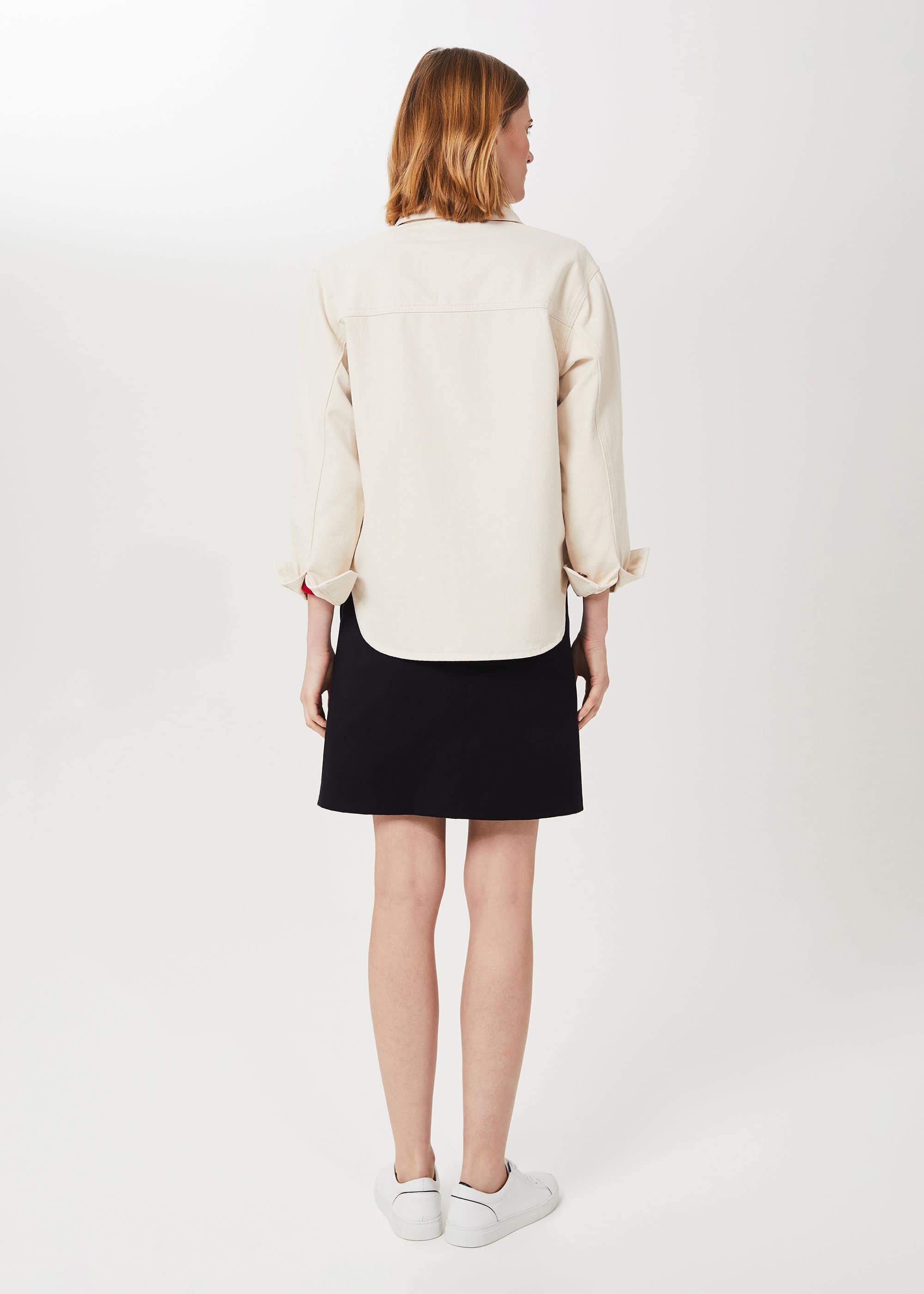 Hensely Shirt Jacket, Natural, hi-res