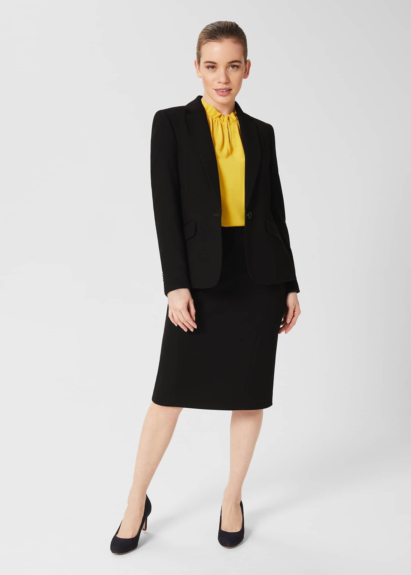 Petite Ophelia Skirt, Black, hi-res