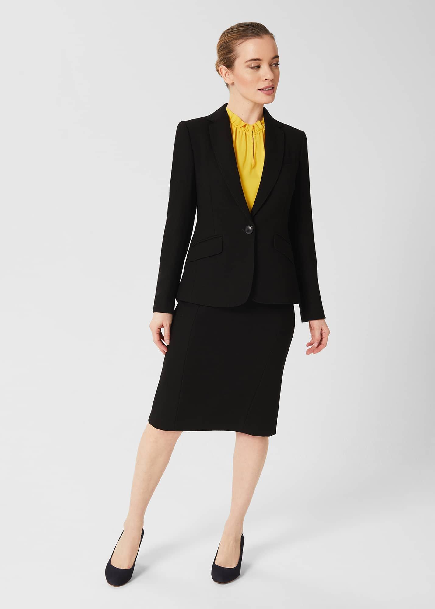 Petite Ophelia Skirt, Black, hi-res