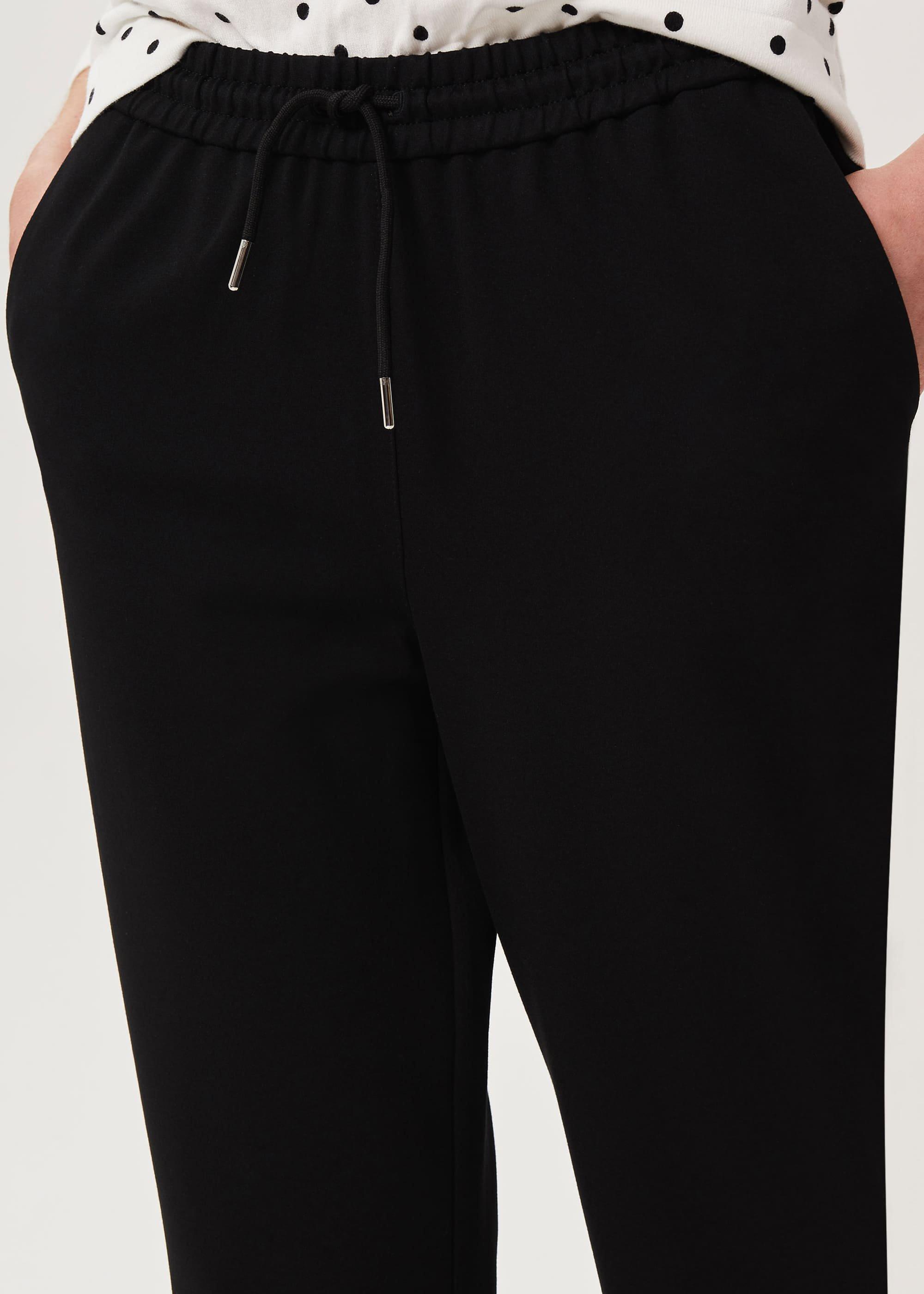 Isla Ponte Jersey Jogger, Black, hi-res
