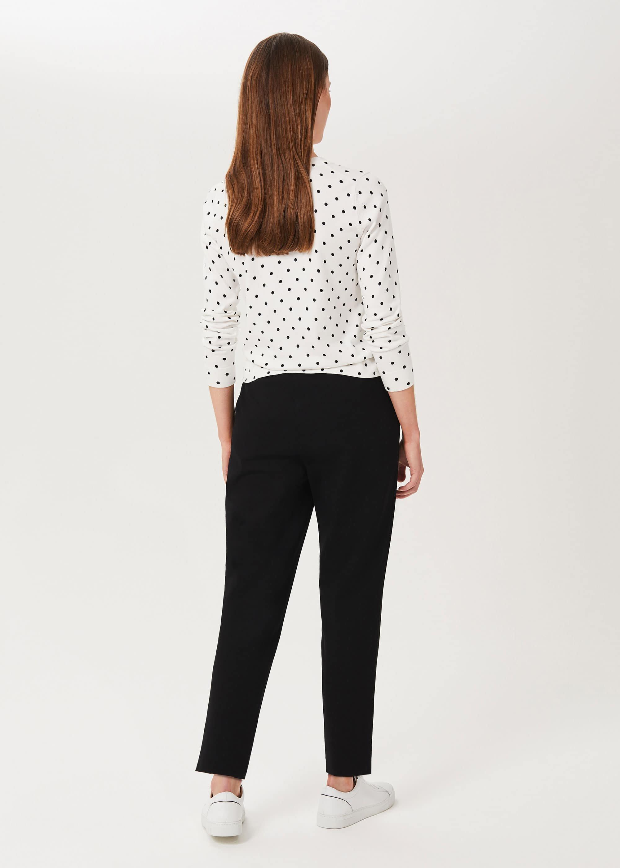 Isla Ponte Jersey Jogger, Black, hi-res