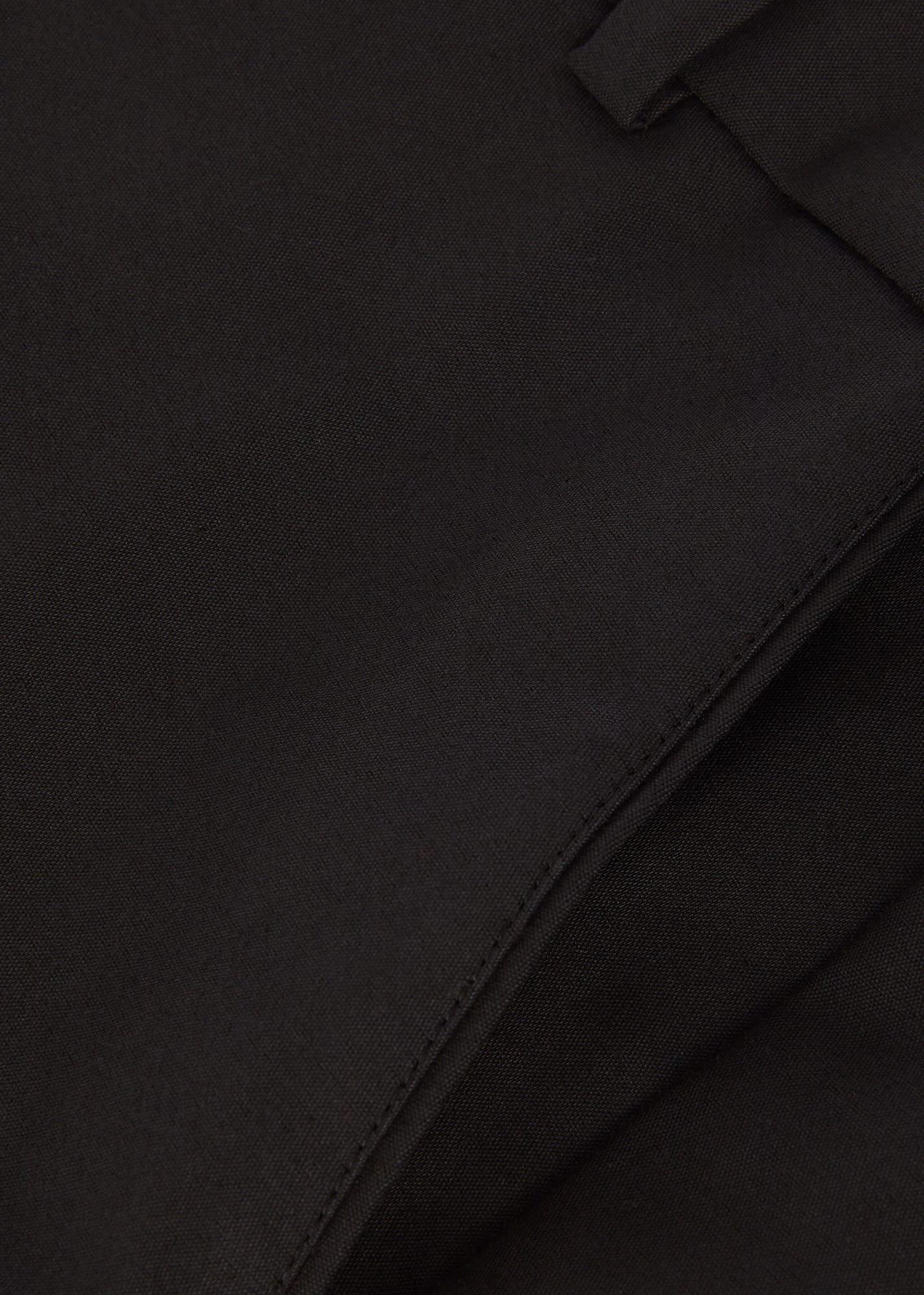 Petite Quin Tapered Pants With Stretch, Black, hi-res