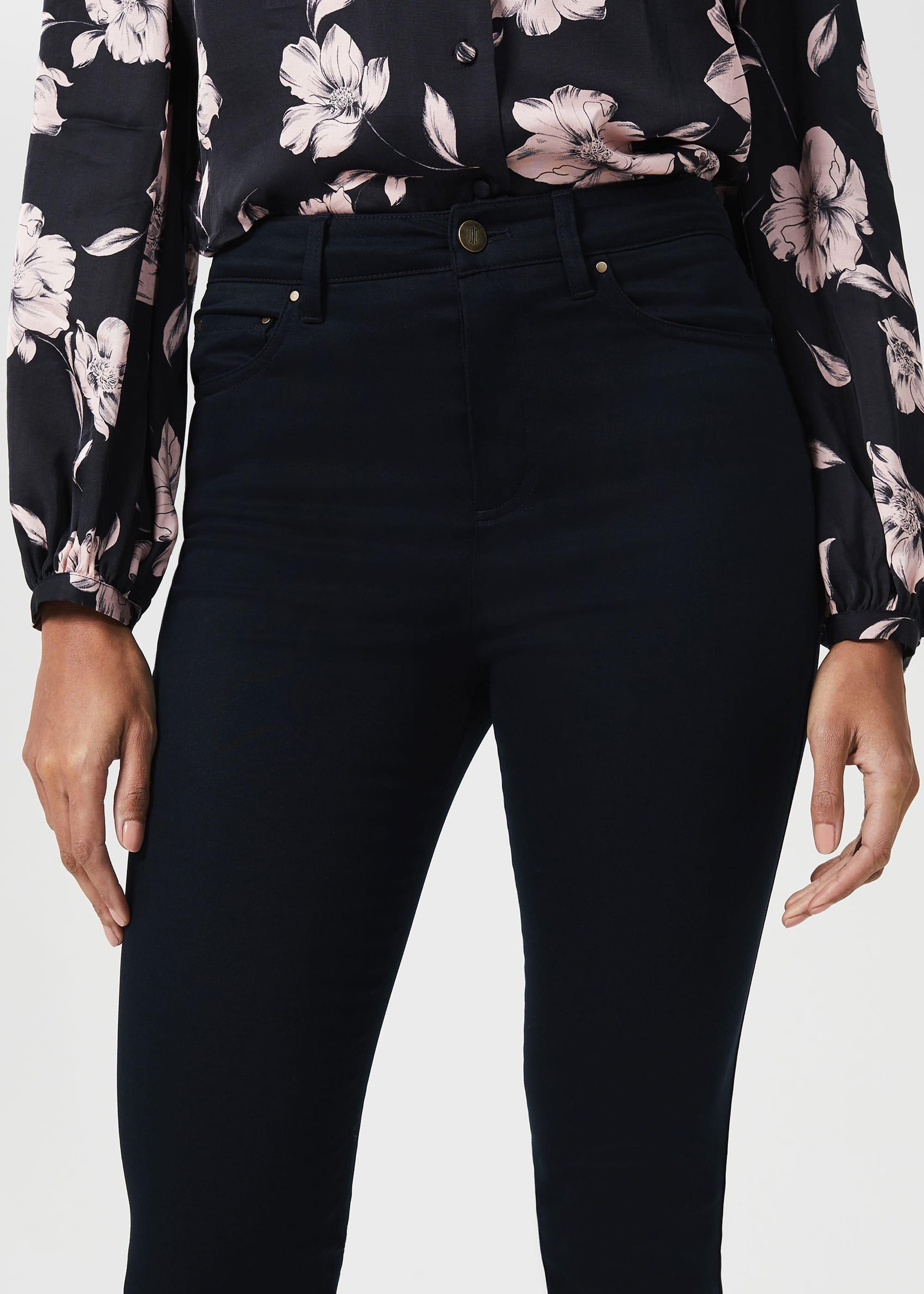Gia Soft Touch Skinny Jeans, Navy, hi-res