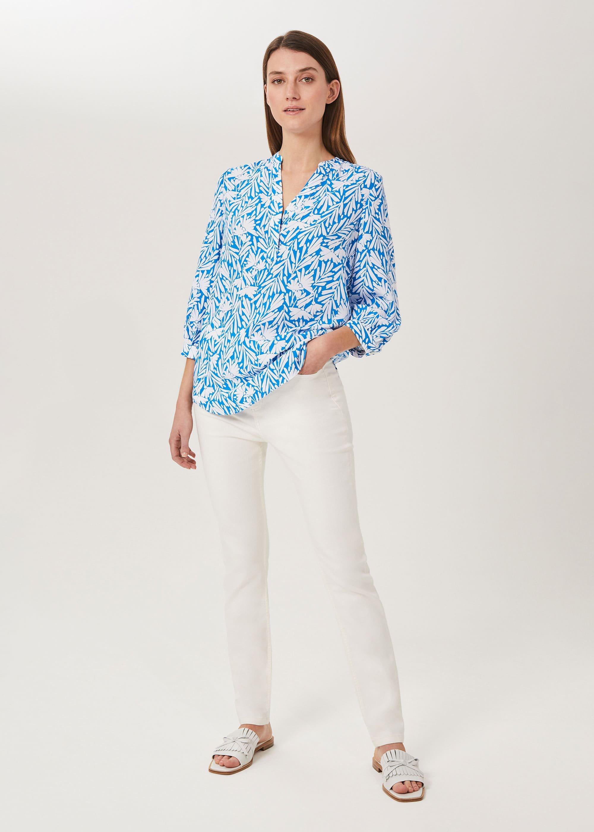 Gia Sculpting Jeans, White, hi-res