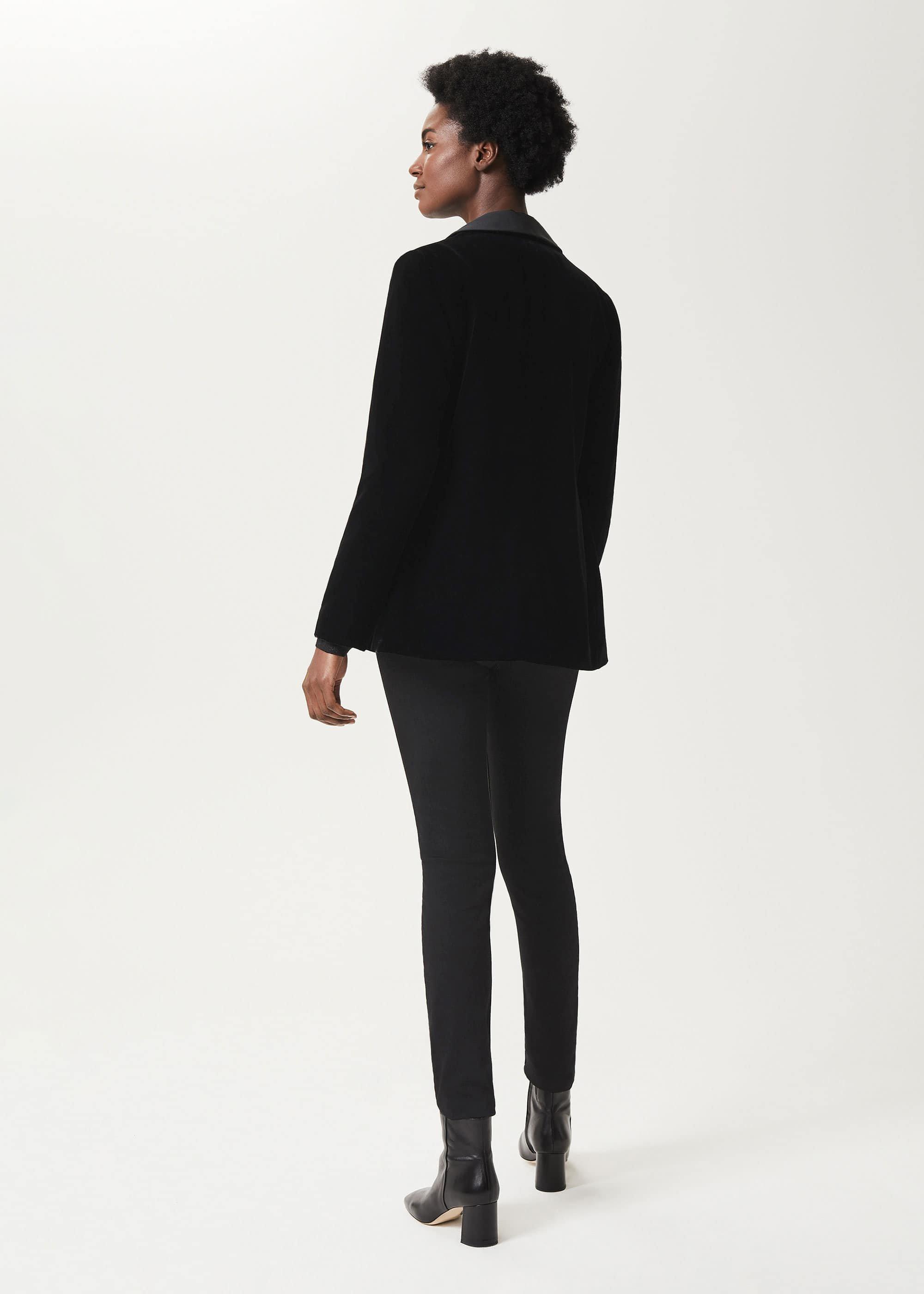 Petite Gia Sculpting Jeans, Black, hi-res