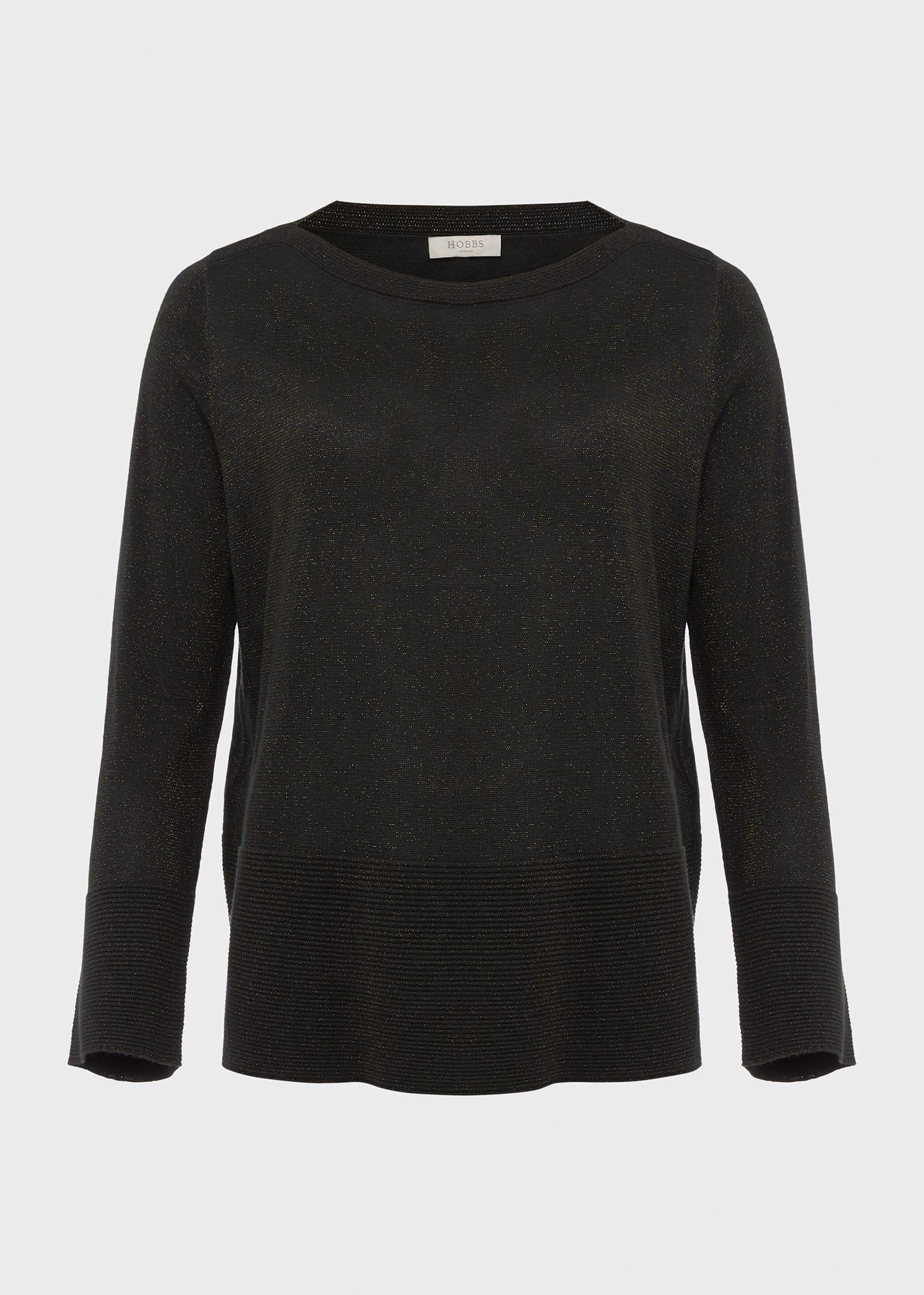 Logan Sparkle Jumper, Dark Green, hi-res