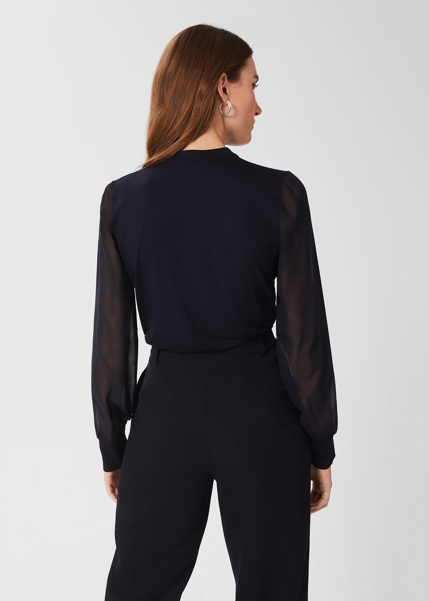 Margot Top, Navy, hi-res