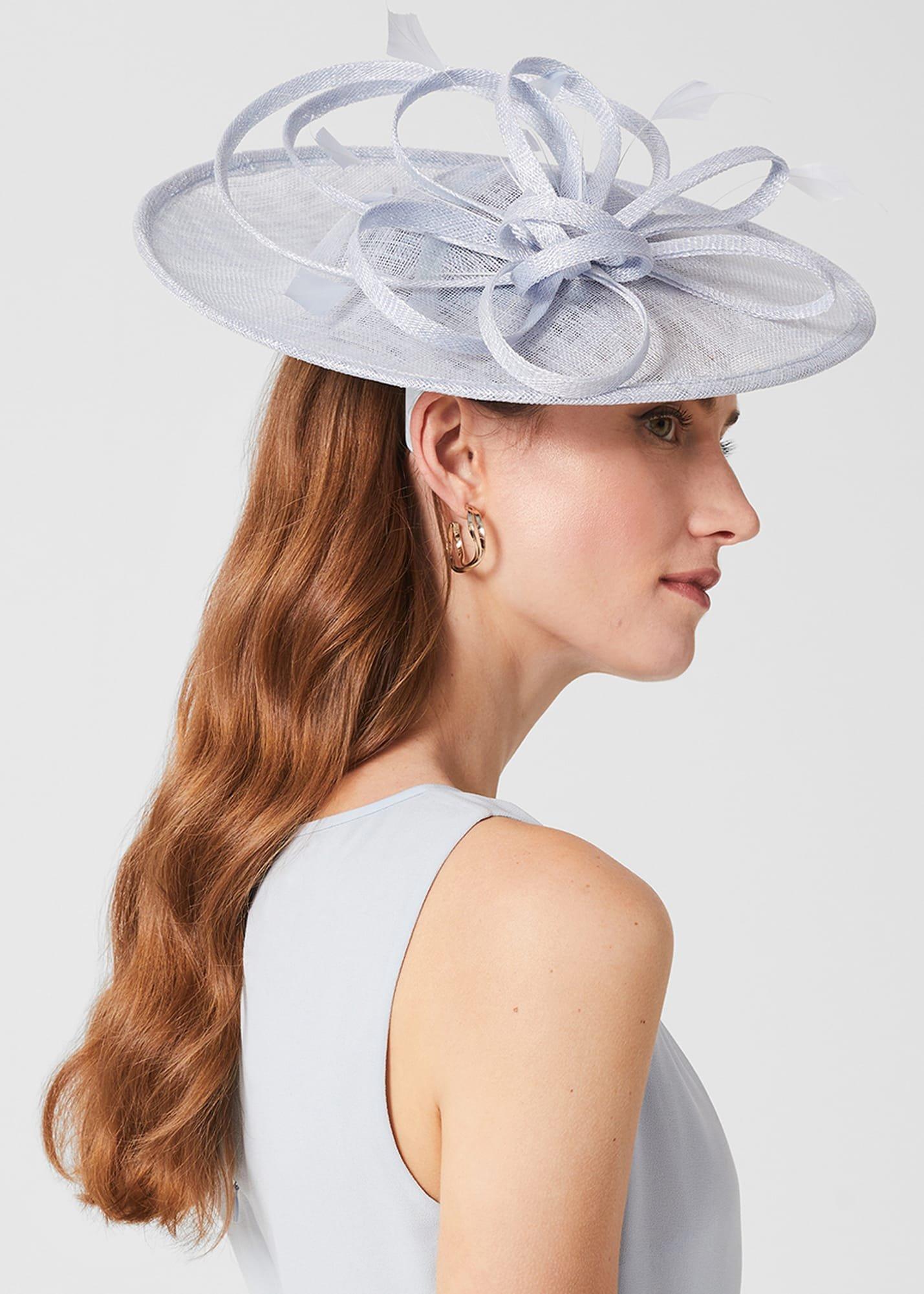 Freya Fascinator, Celeste Blue, hi-res