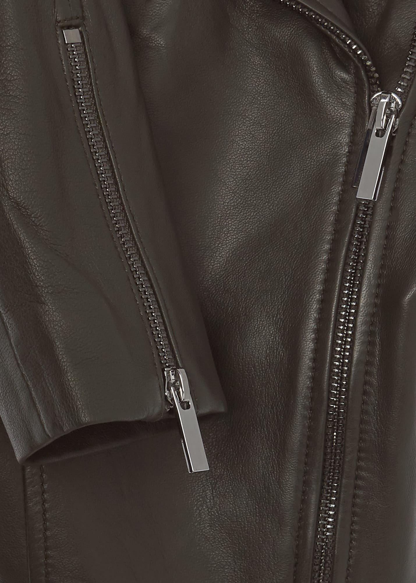 Dakota Leather Jacket, Birch Green, hi-res