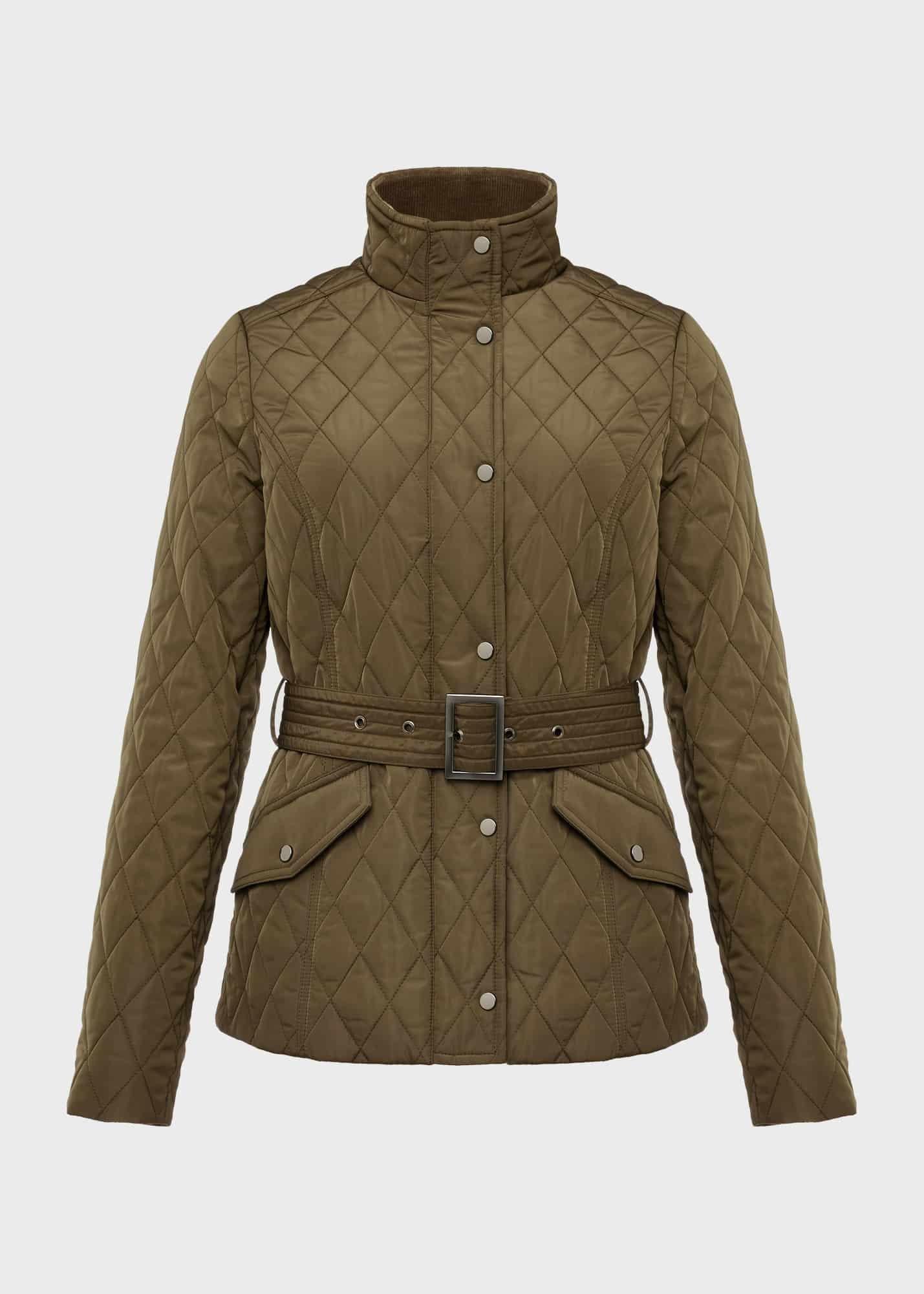 Brodie Quilted Belted Coat