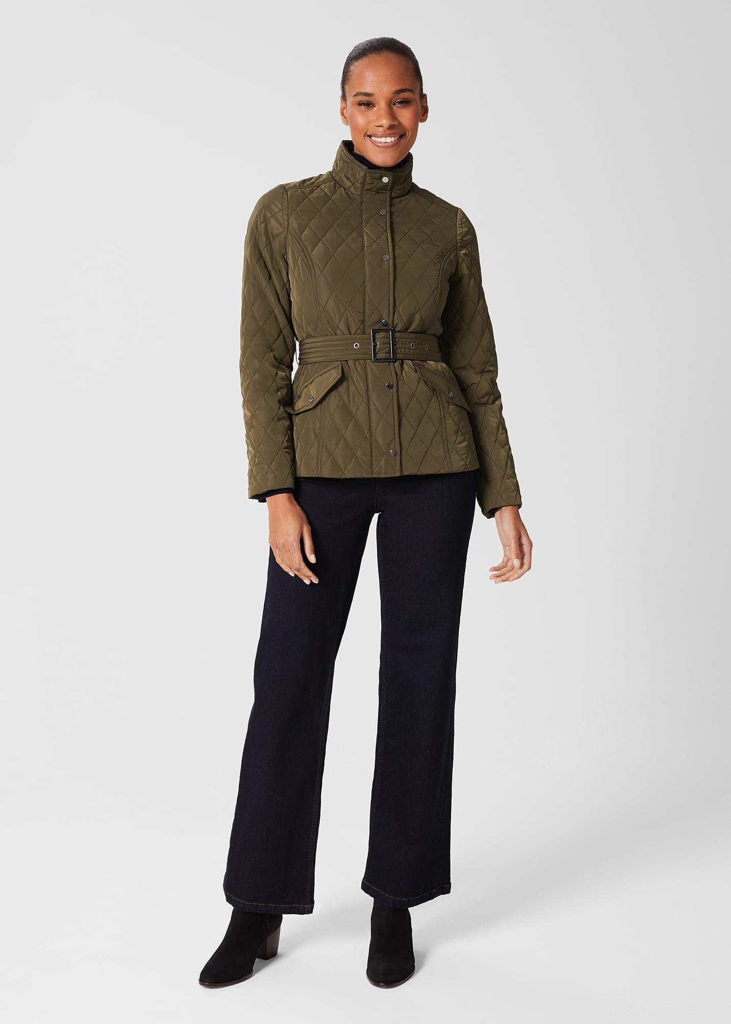 Brodie Quilted Belted Coat