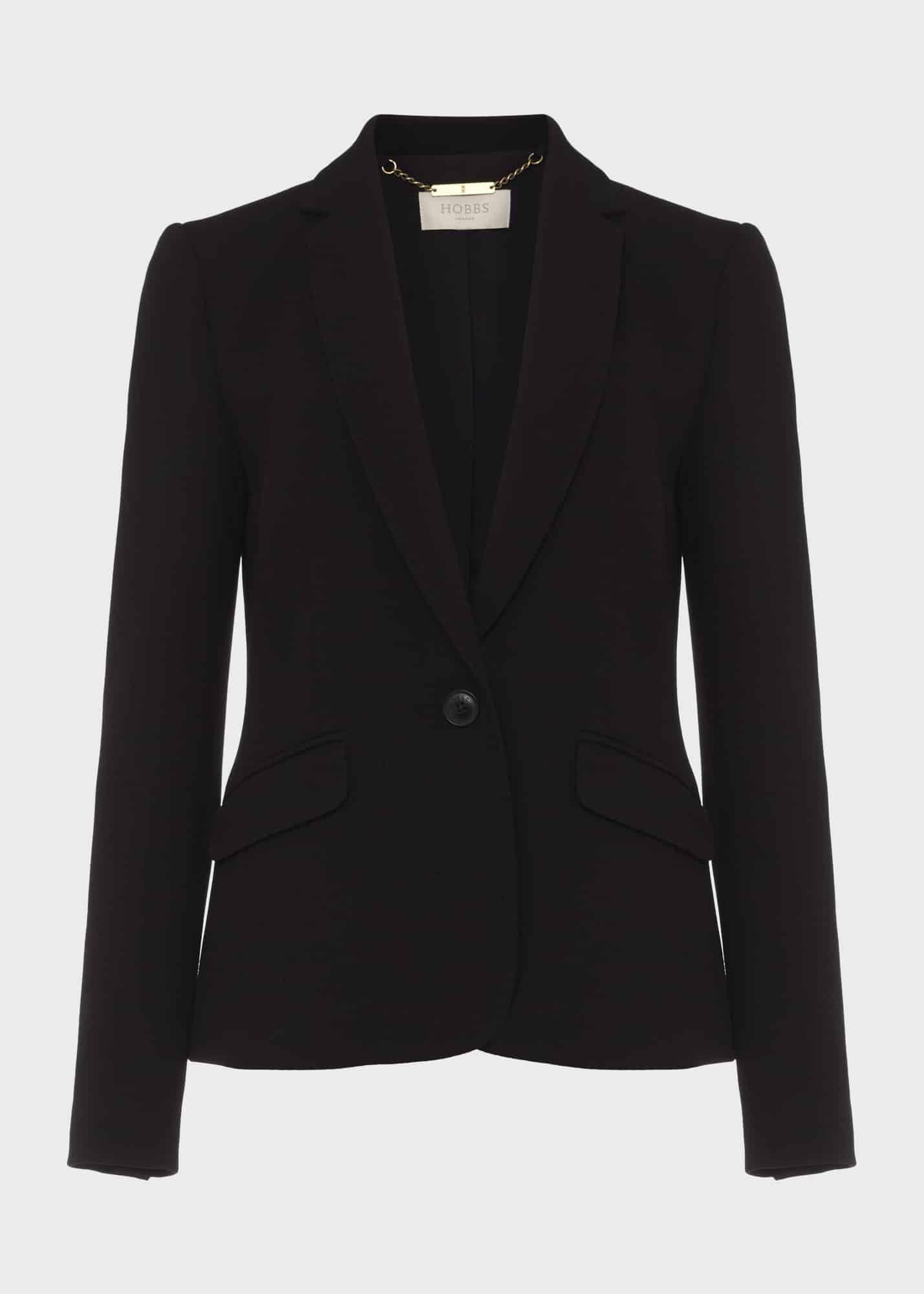 Ophelia Jacket, Black, hi-res