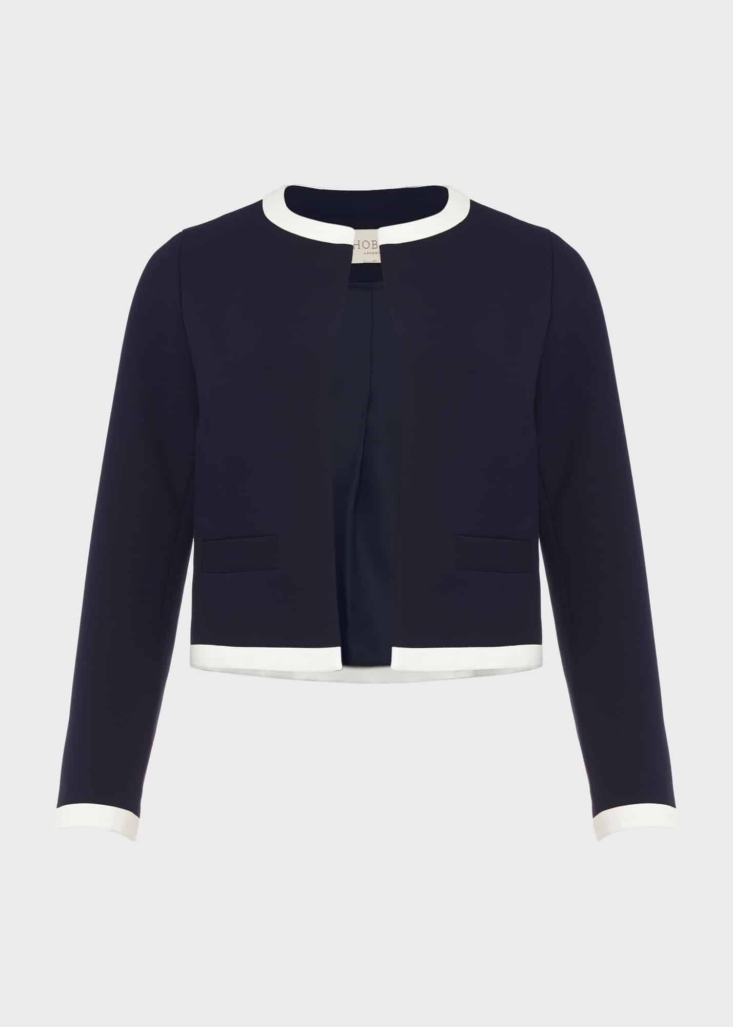 Candice Jacket, Navy Ivory, hi-res