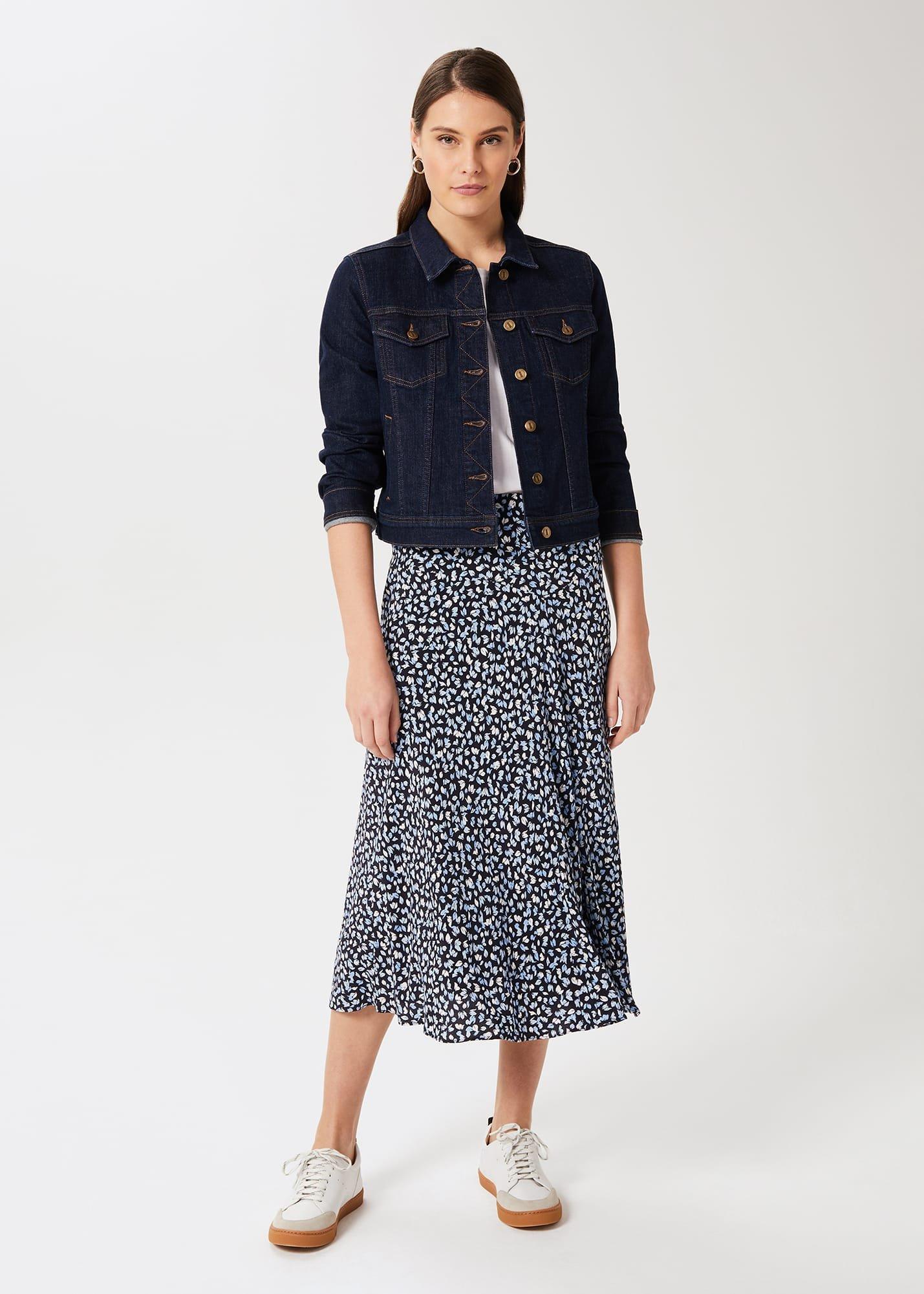 Mariam Jacket, Indigo, hi-res