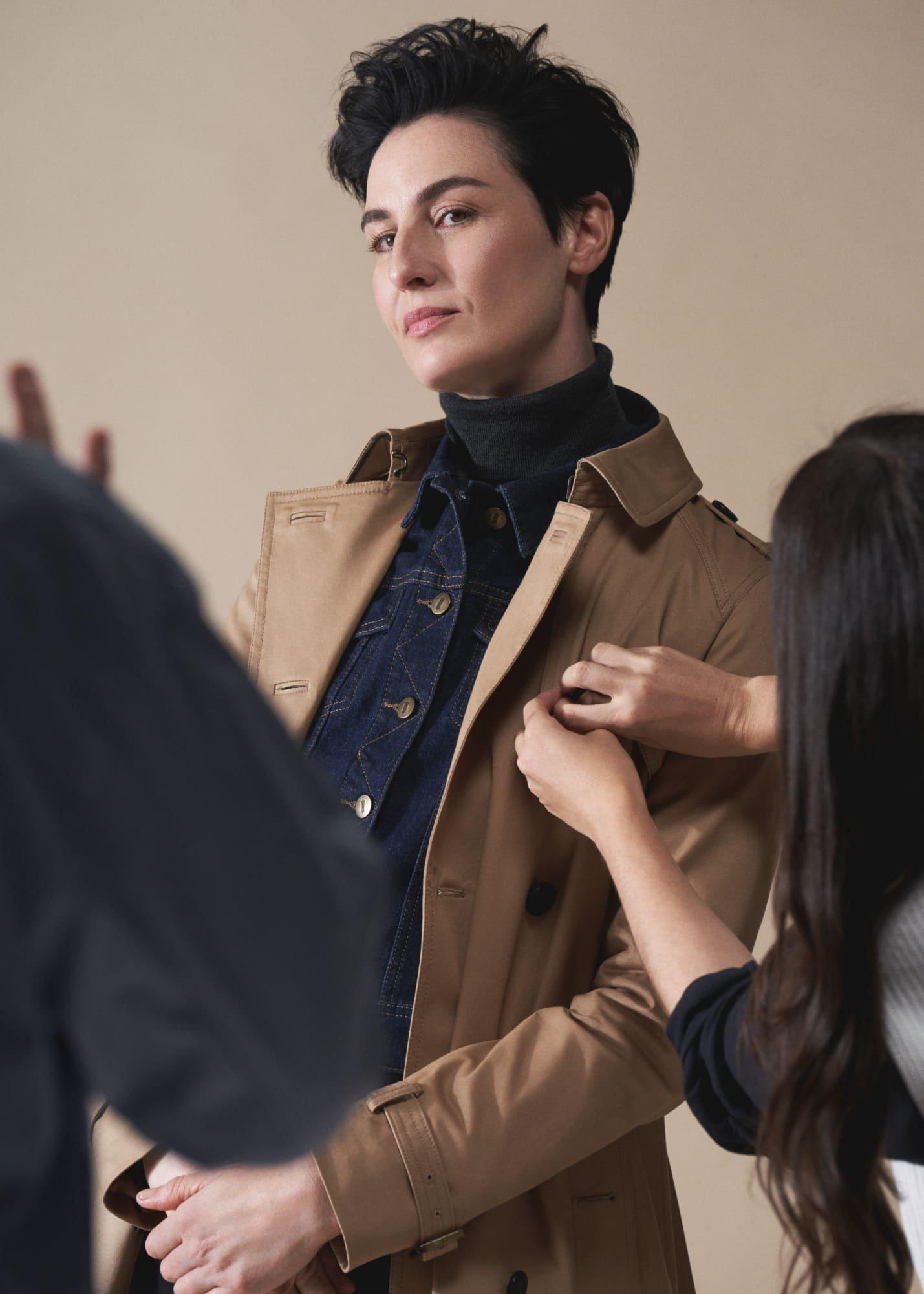 Mariam Jacket, Indigo, hi-res