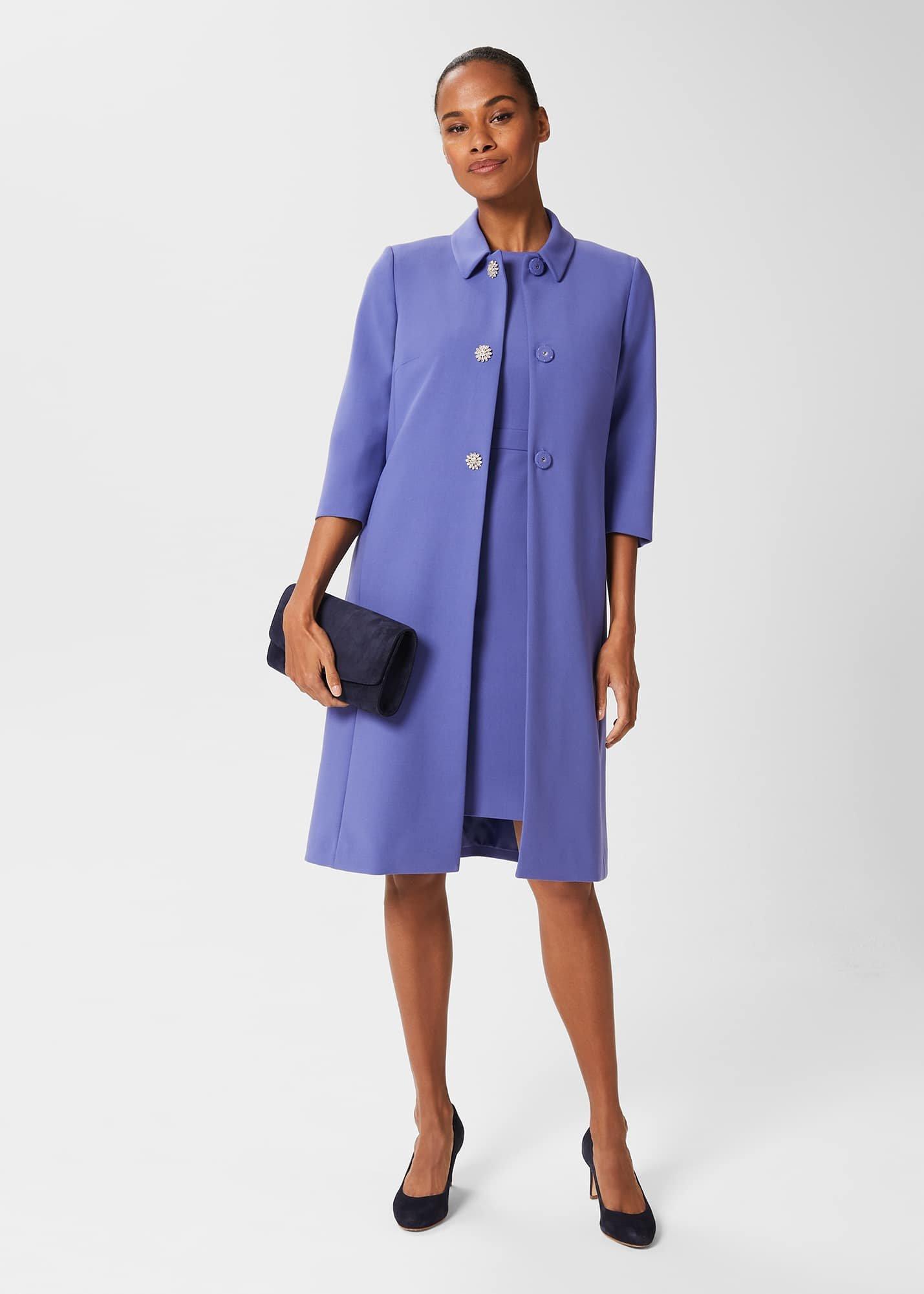 Henriella Shift Dress, Blue, hi-res