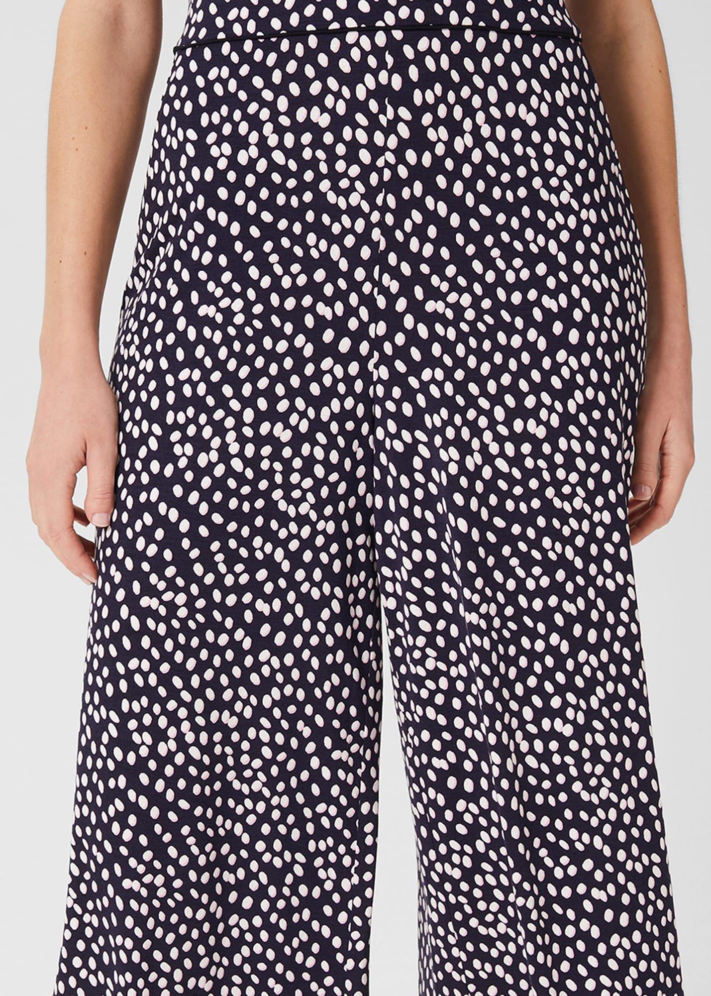 Lina Jersey Jumpsuit, Navy Ivory, hi-res