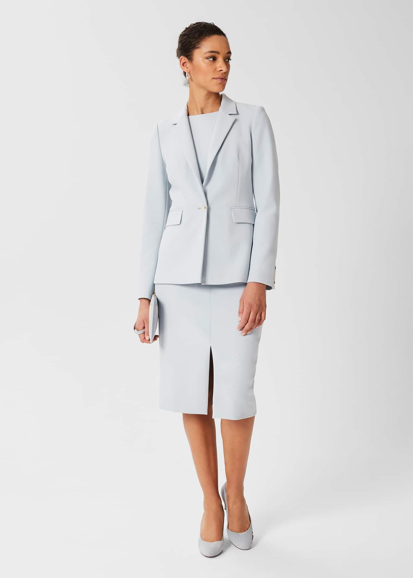 Kaia Shift Dress, Pale Blue, hi-res