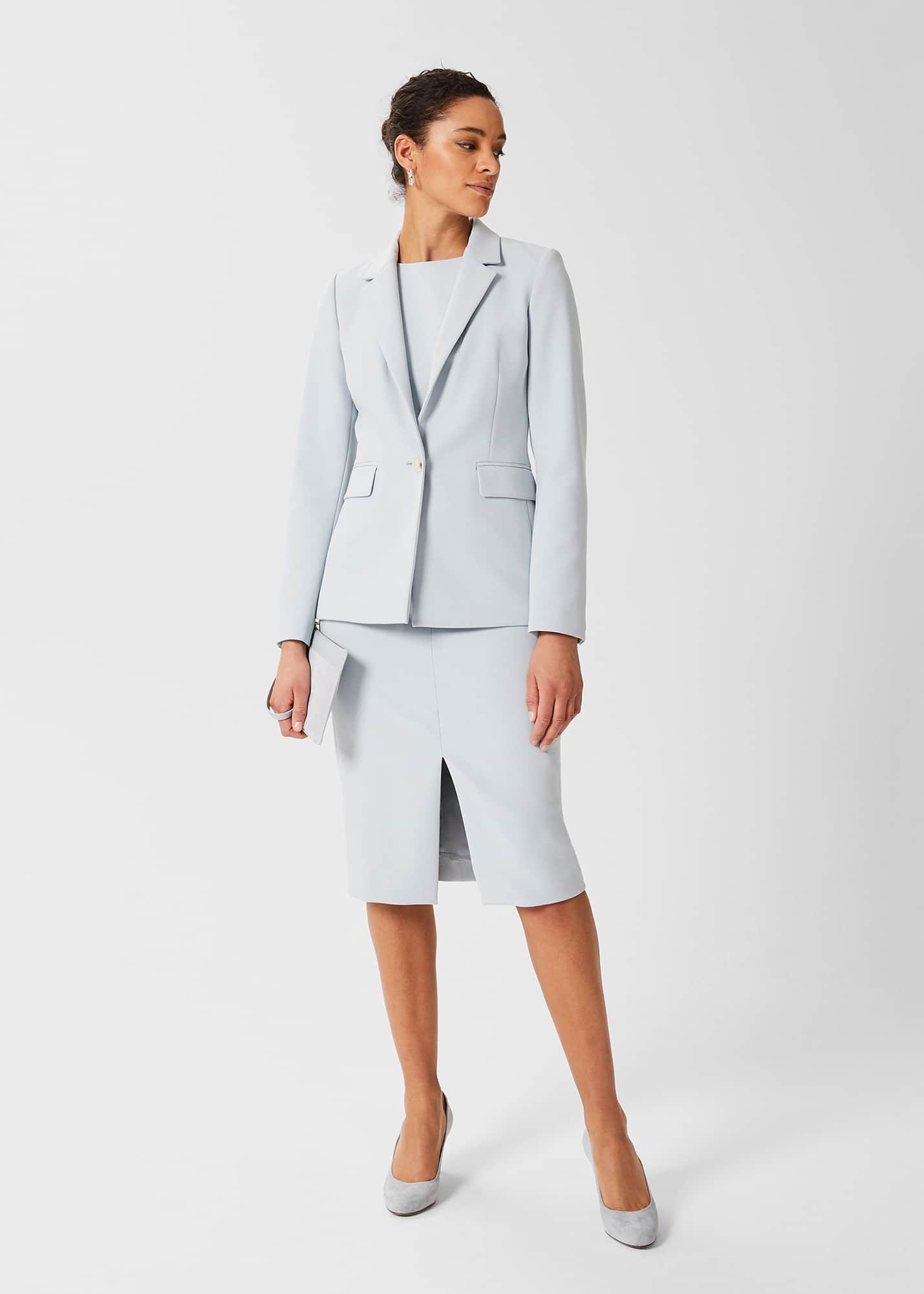 Kaia Shift Dress, Pale Blue, hi-res