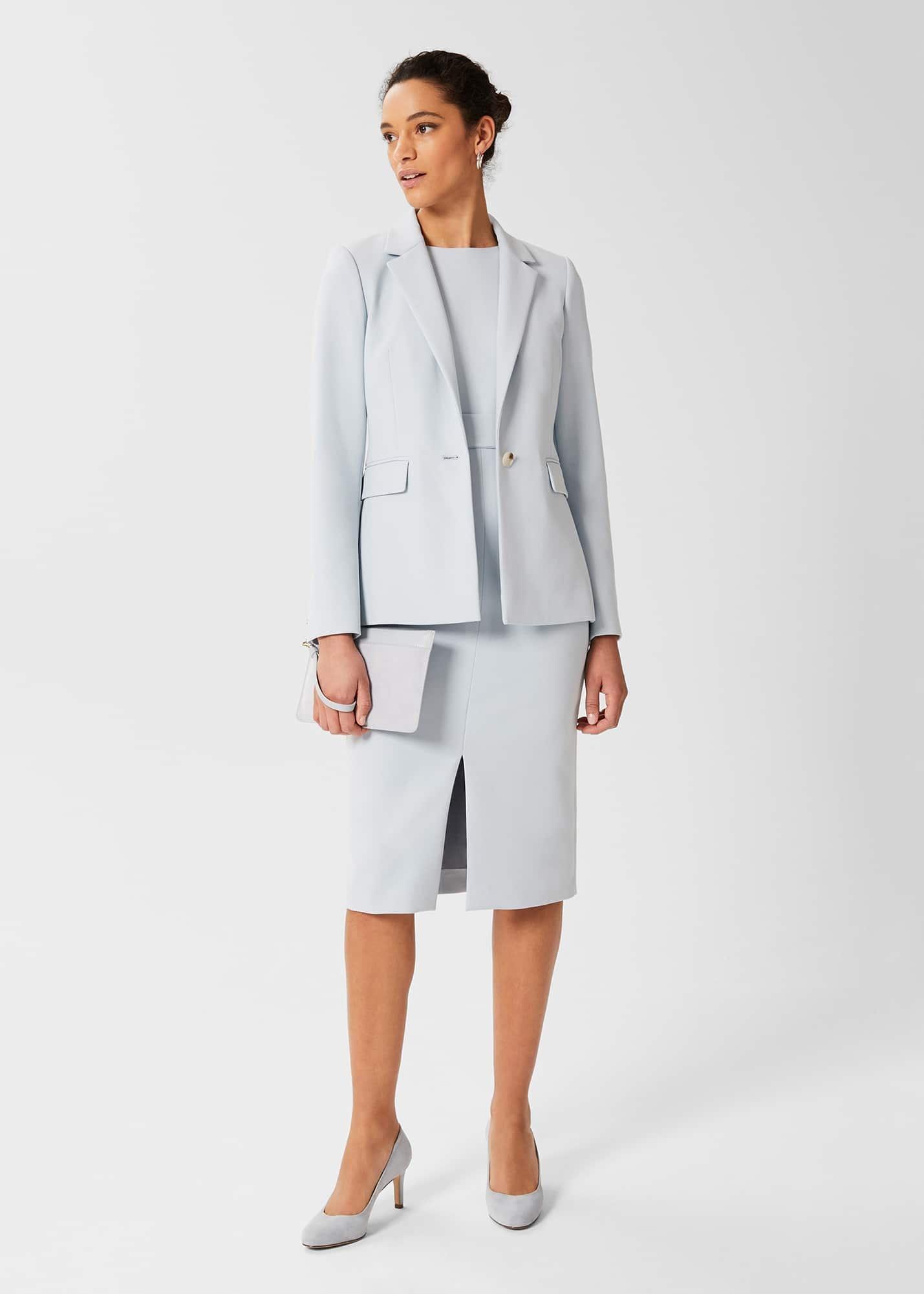 Kaia Shift Dress, Pale Blue, hi-res