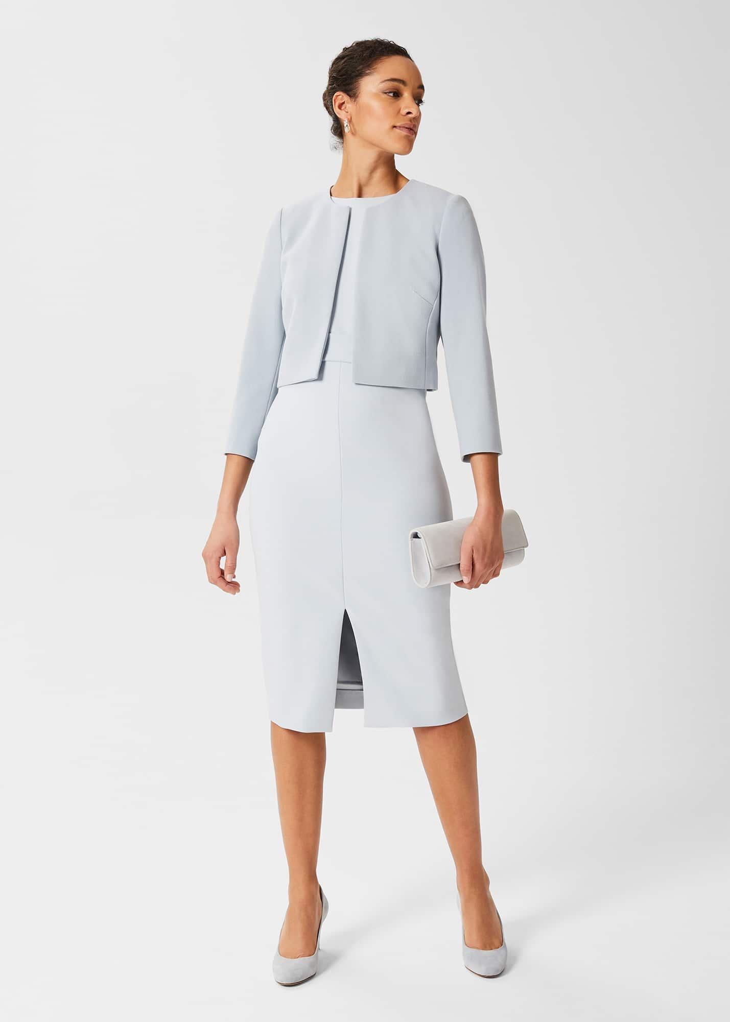 Kaia Shift Dress, Pale Blue, hi-res