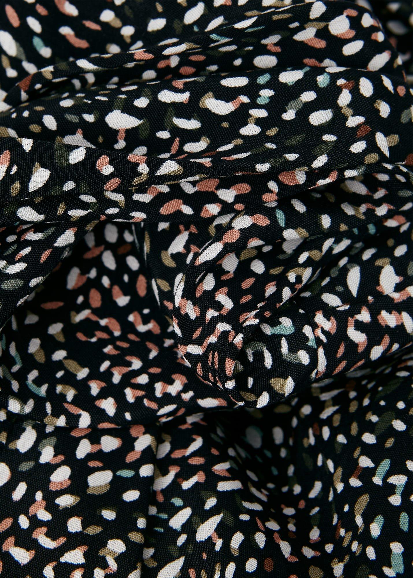 Alex Fit And Flare Dress, Navy Multi, hi-res