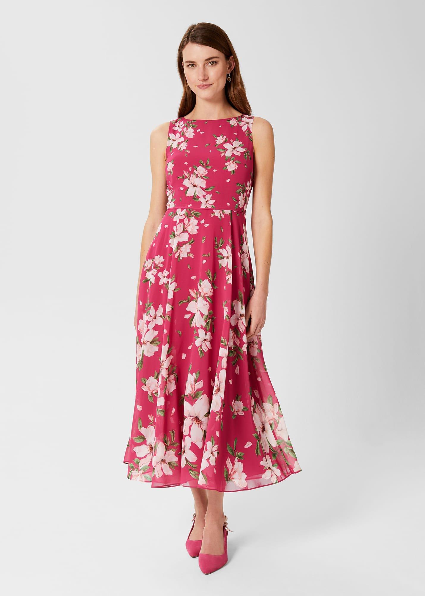 Carly Floral Midi Dress