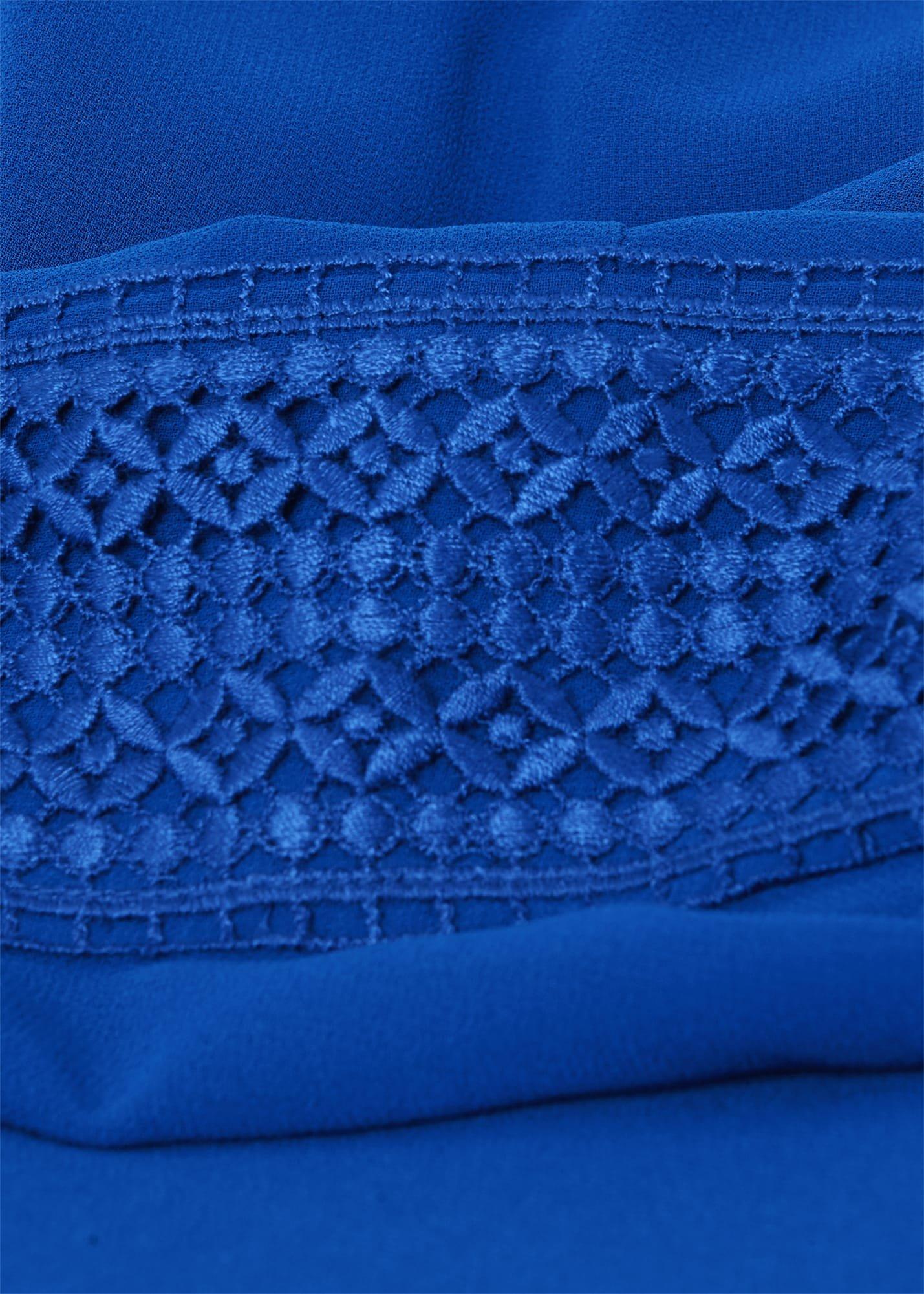 Cressida Fit And Flare Dress, Lapis Blue, hi-res