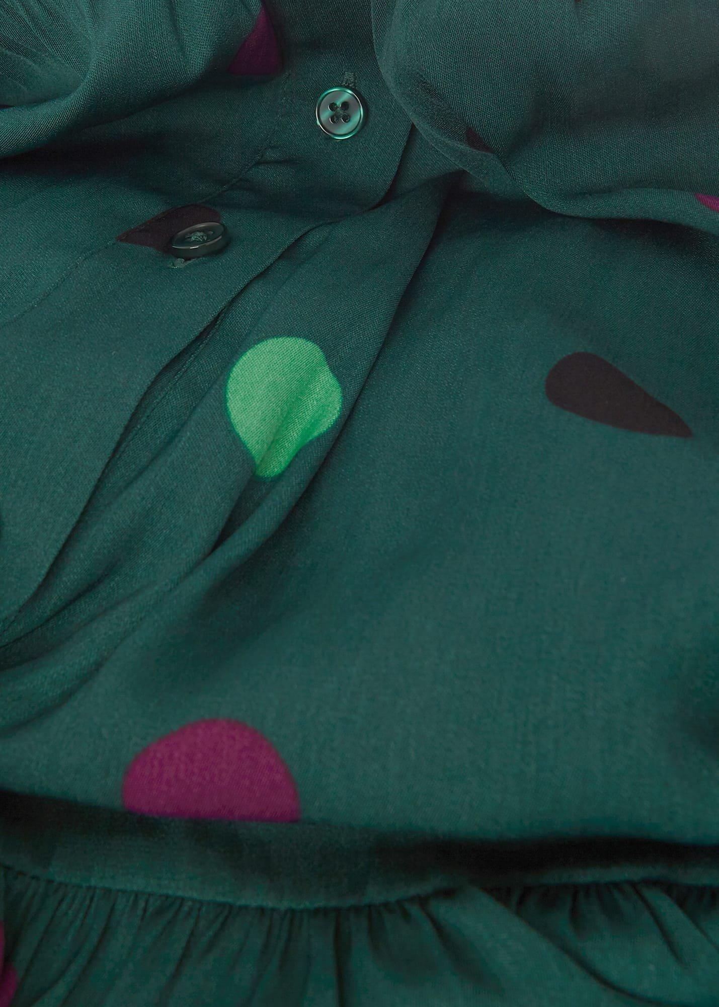 Nory Midi Dress, Green Multi, hi-res