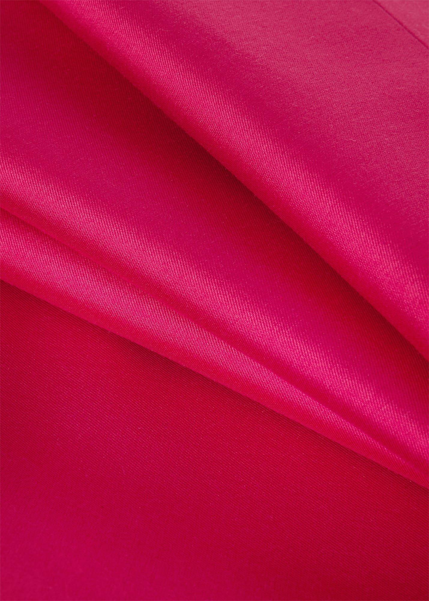 Petite Julietta Silk Blend Fit And Flare Dress, Fuchsia Pink, hi-res