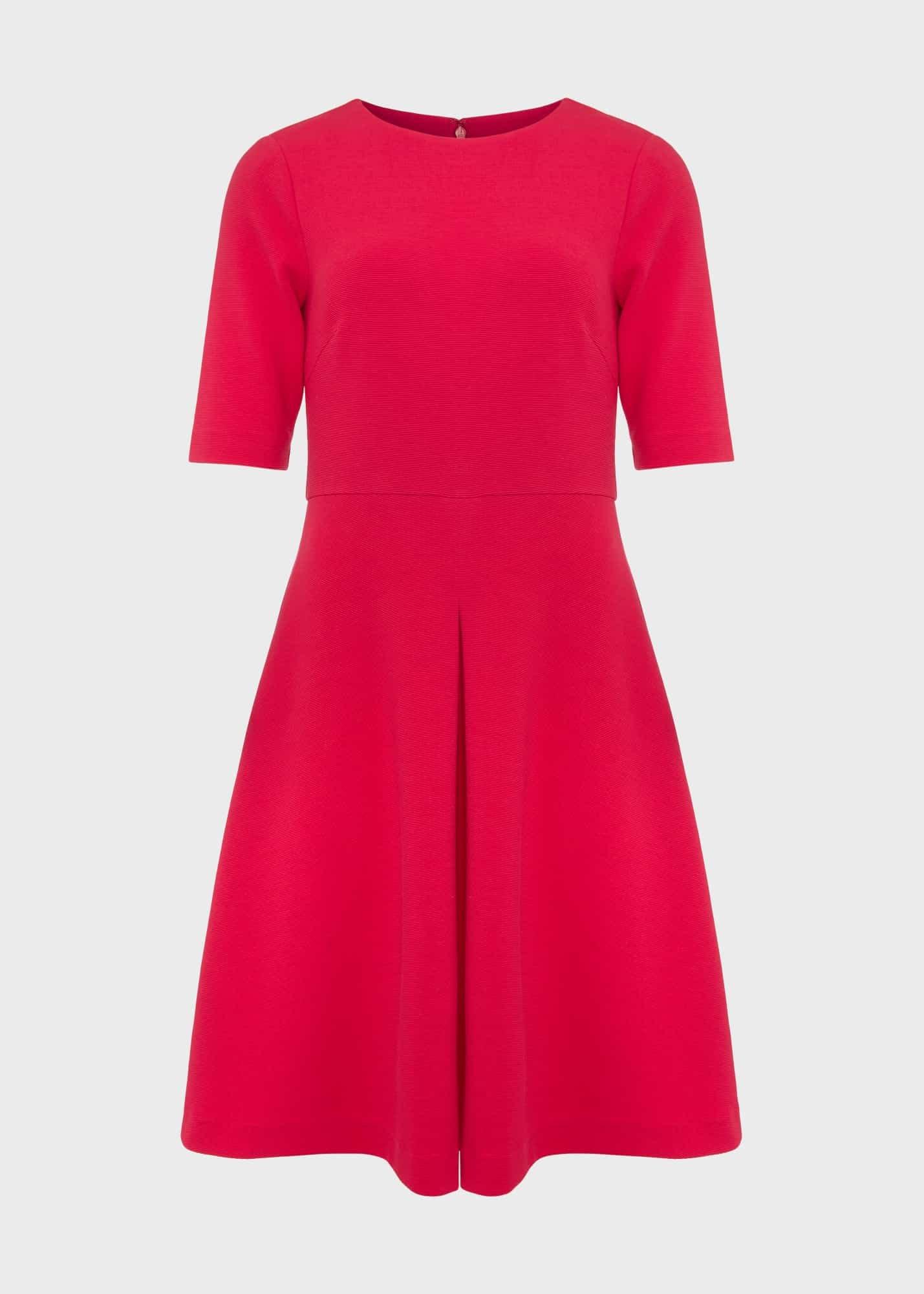 Lexia Jersey Dress, Magenta, hi-res
