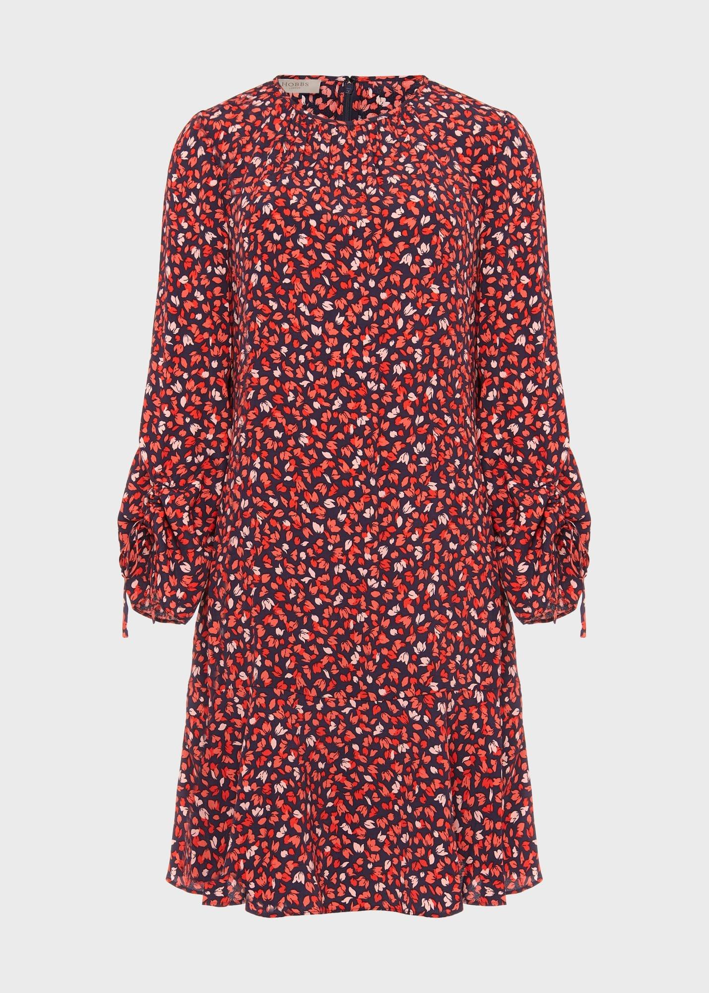 Lilia Dress, Navy Multi, hi-res