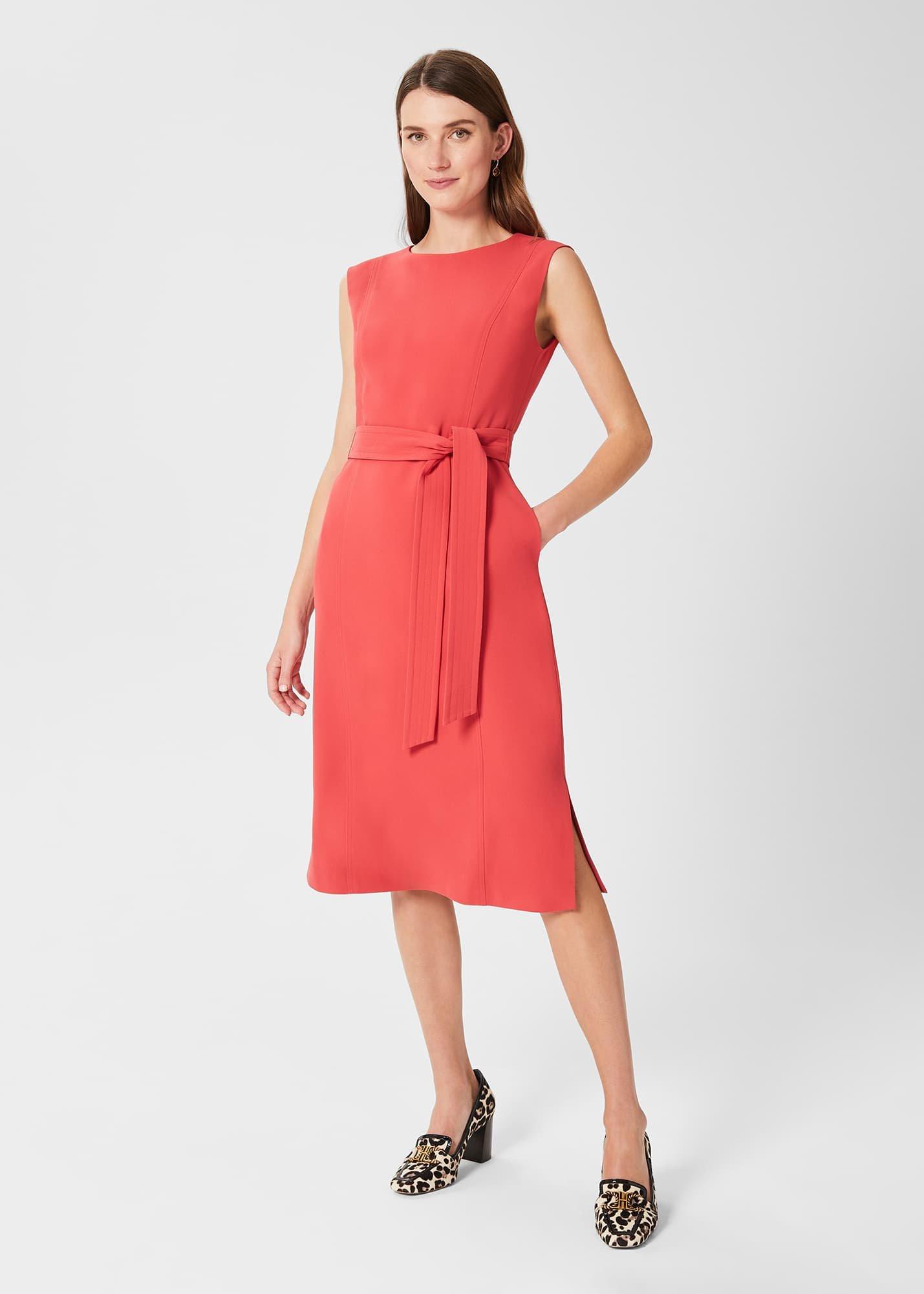 Petite Fenella Belted Dress
