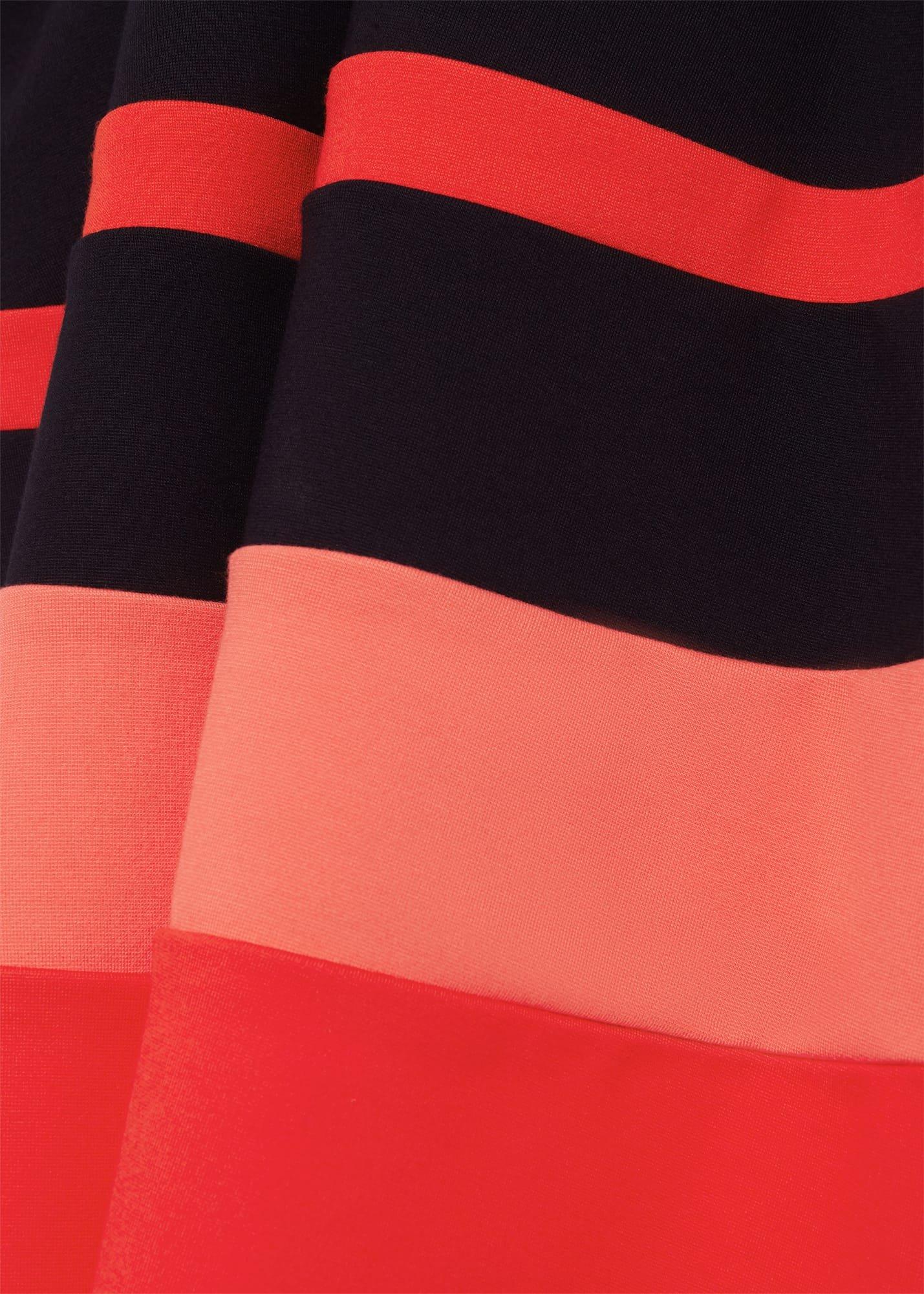 Jaymie Ponte Dress, Navy Red, hi-res