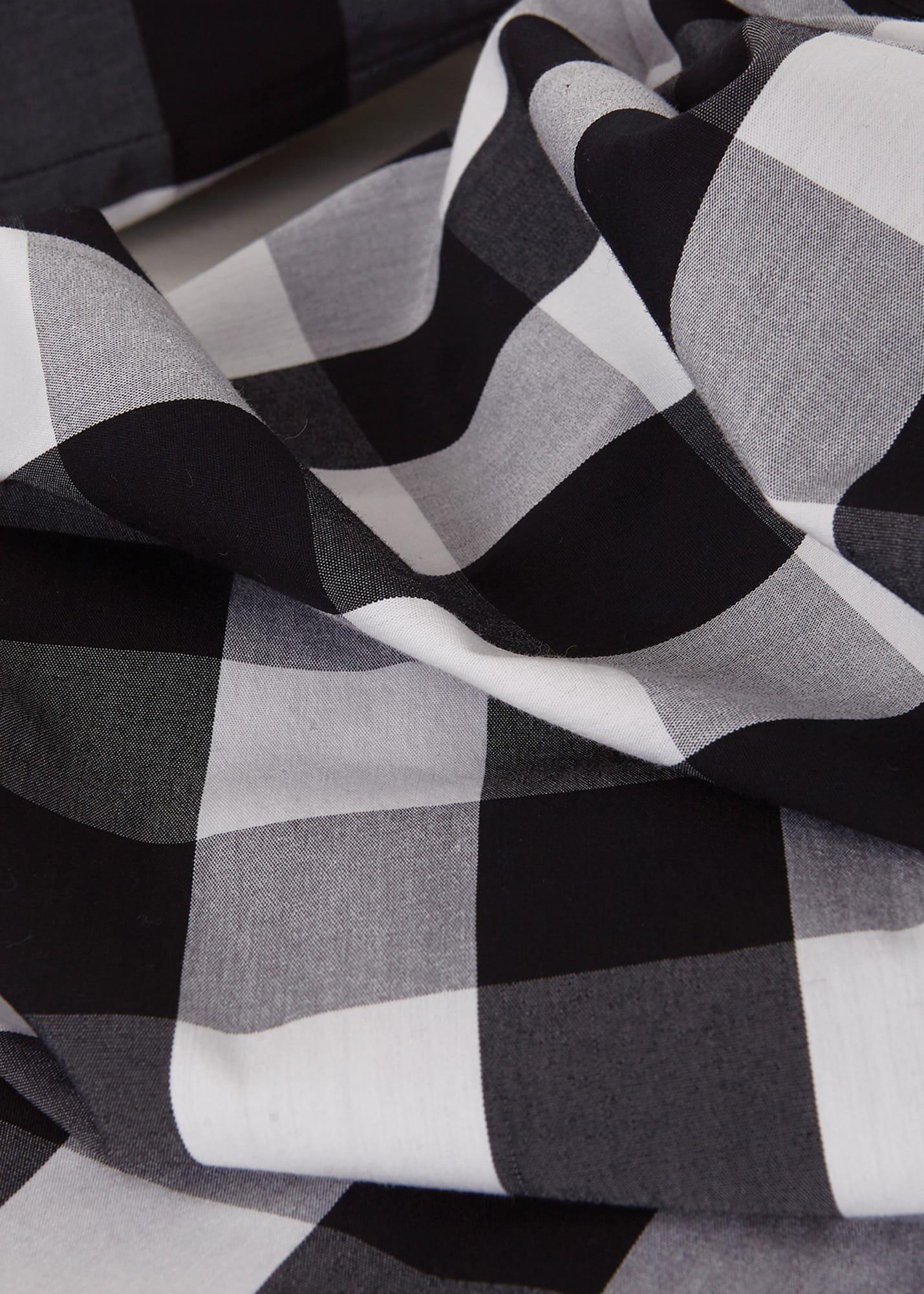 Ilona Belted Dress , Black White, hi-res