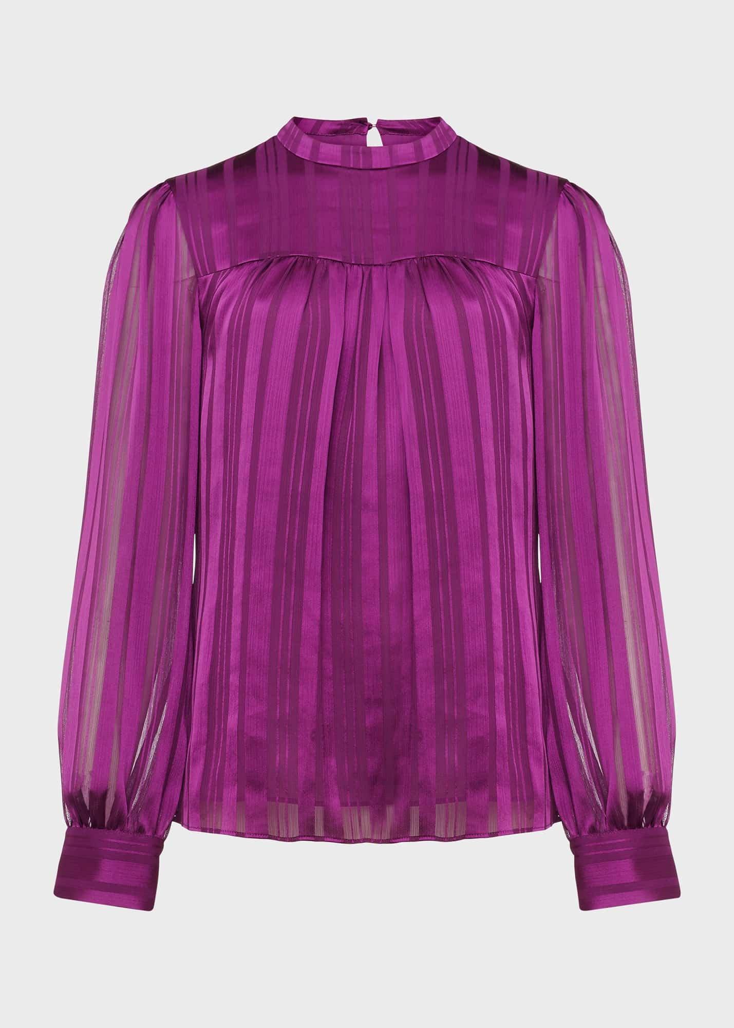Tahlia Blouse, Purple, hi-res