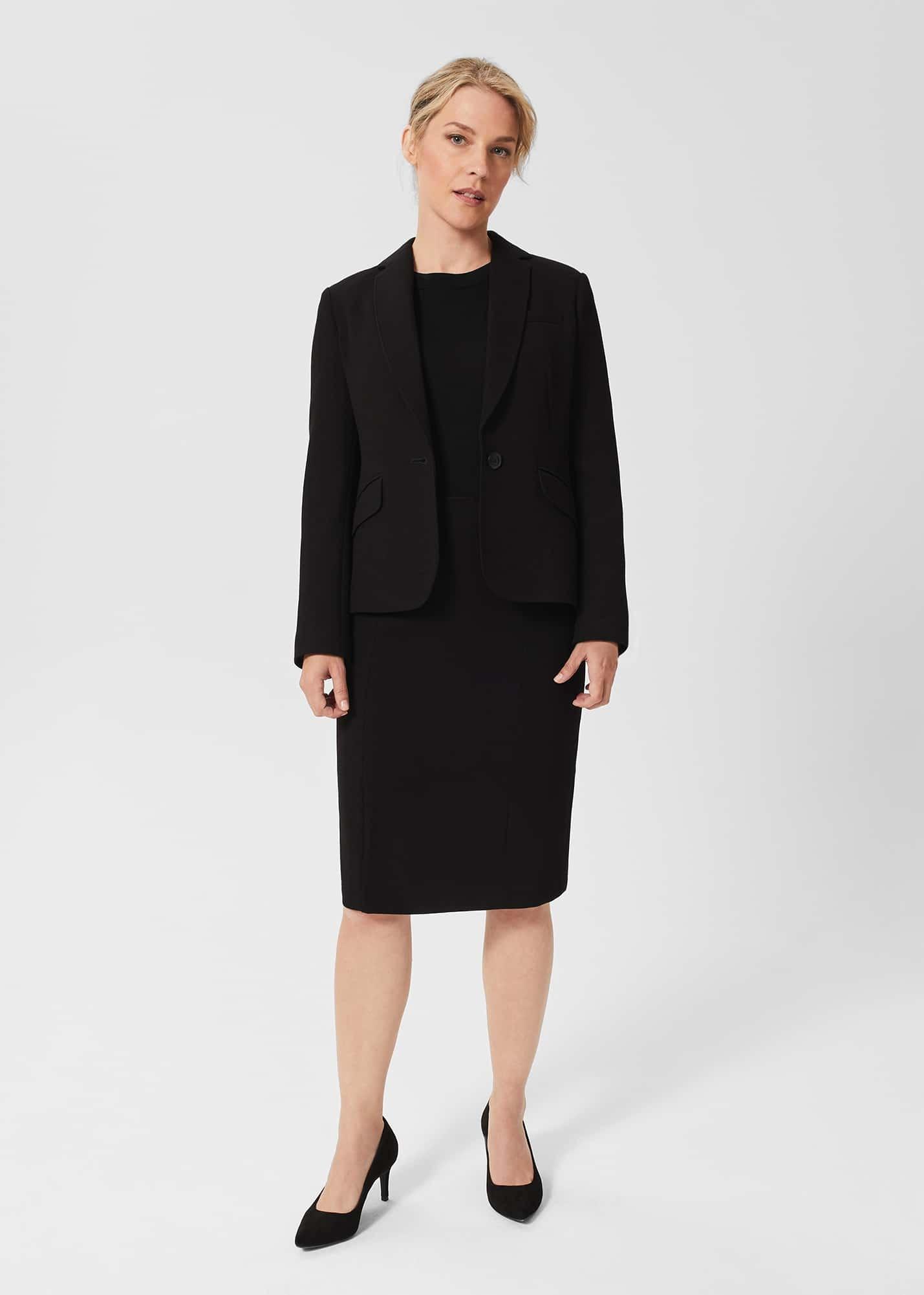 Petite Ophelia Skirt, Black, hi-res