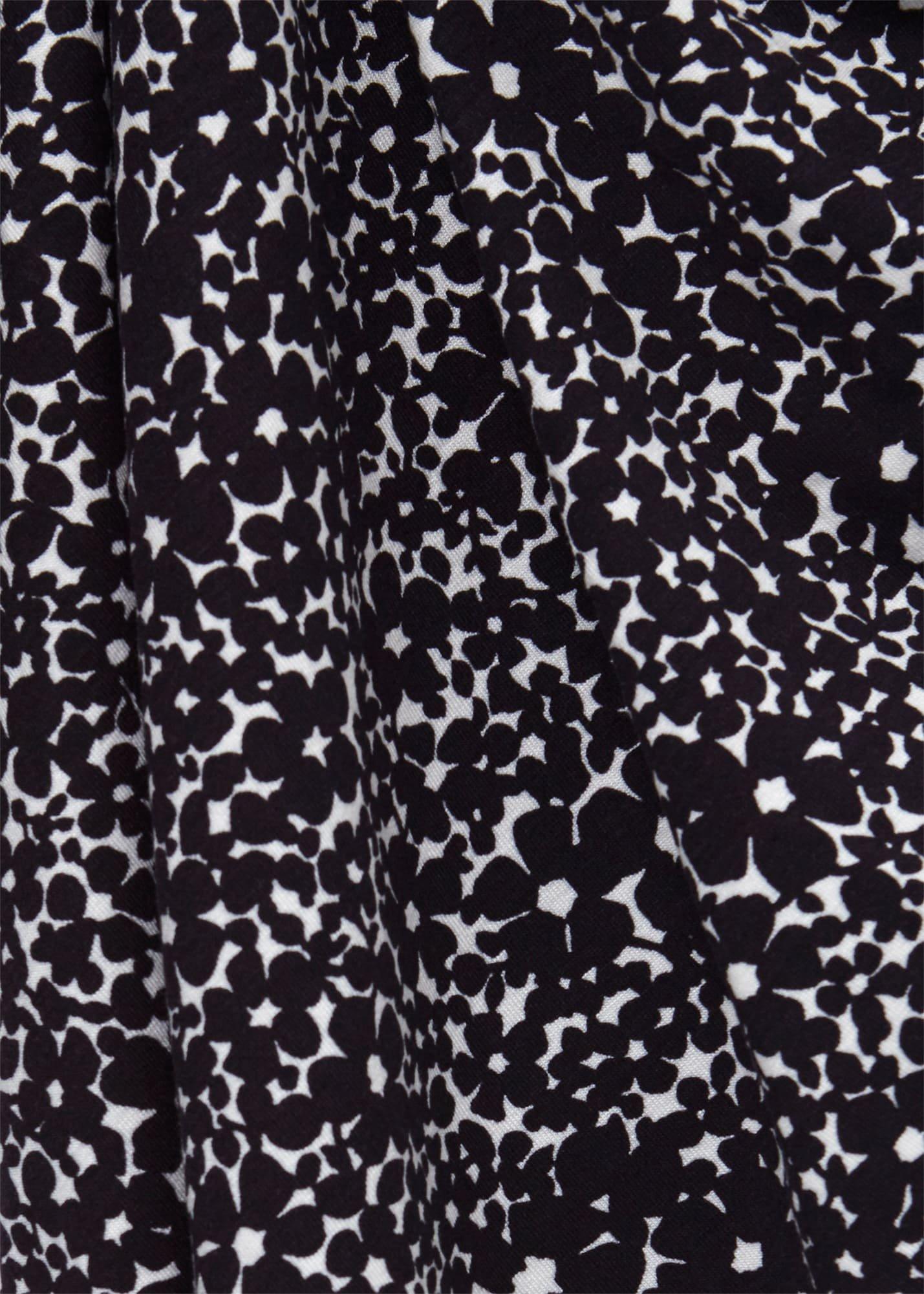Liza Jersey Skirt, Navy White, hi-res